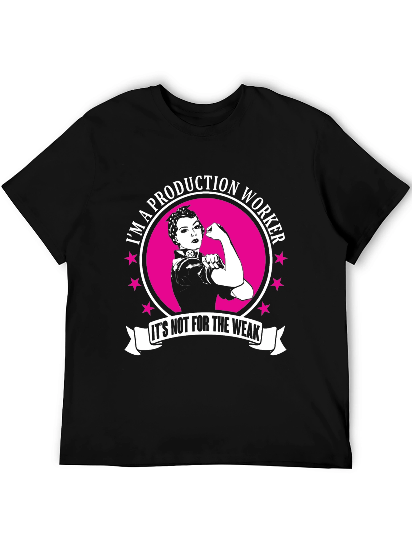 Production Worker Rosie the Riveter T-Shirt