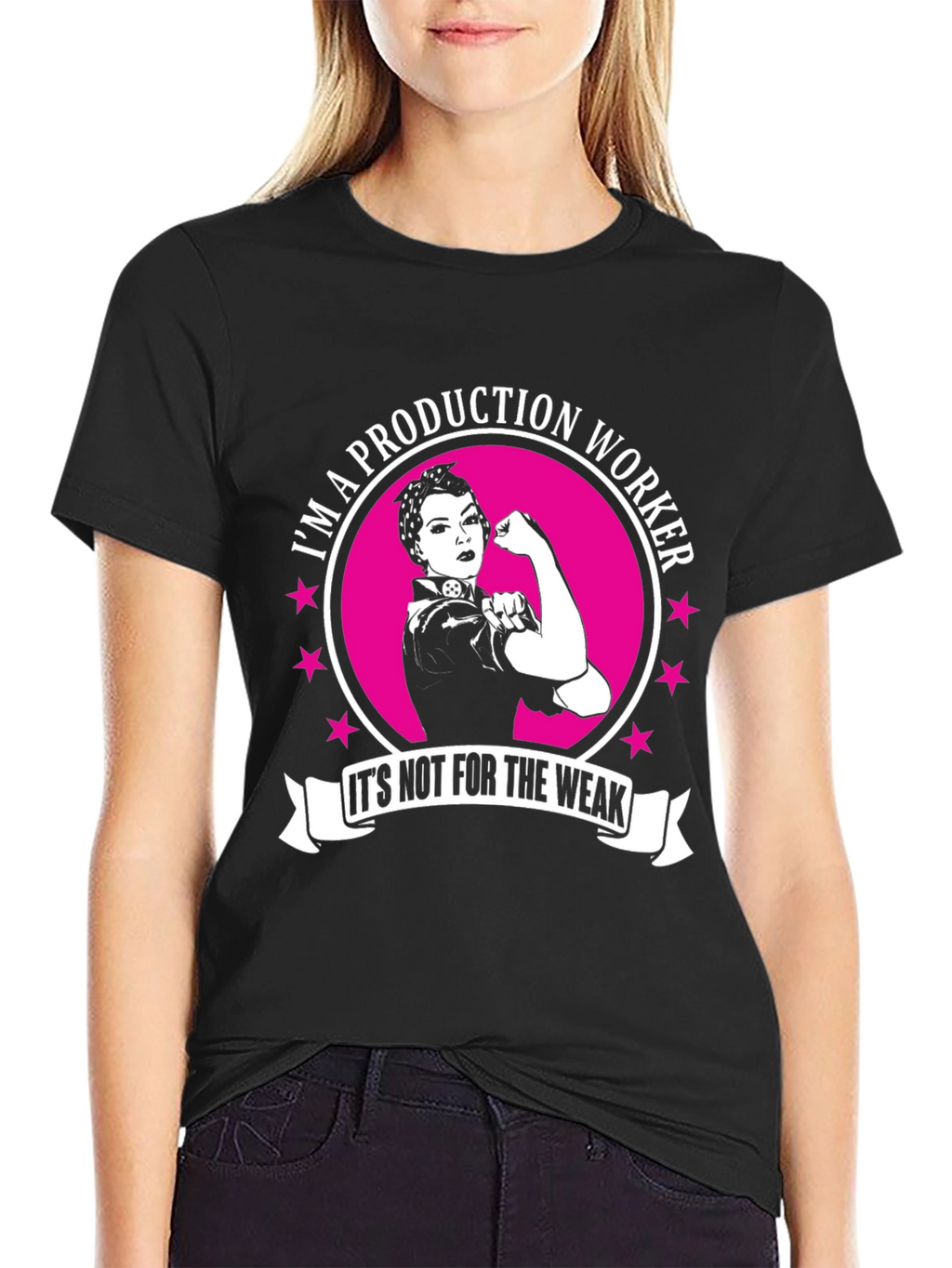 Production Worker Rosie the Riveter T-Shirt