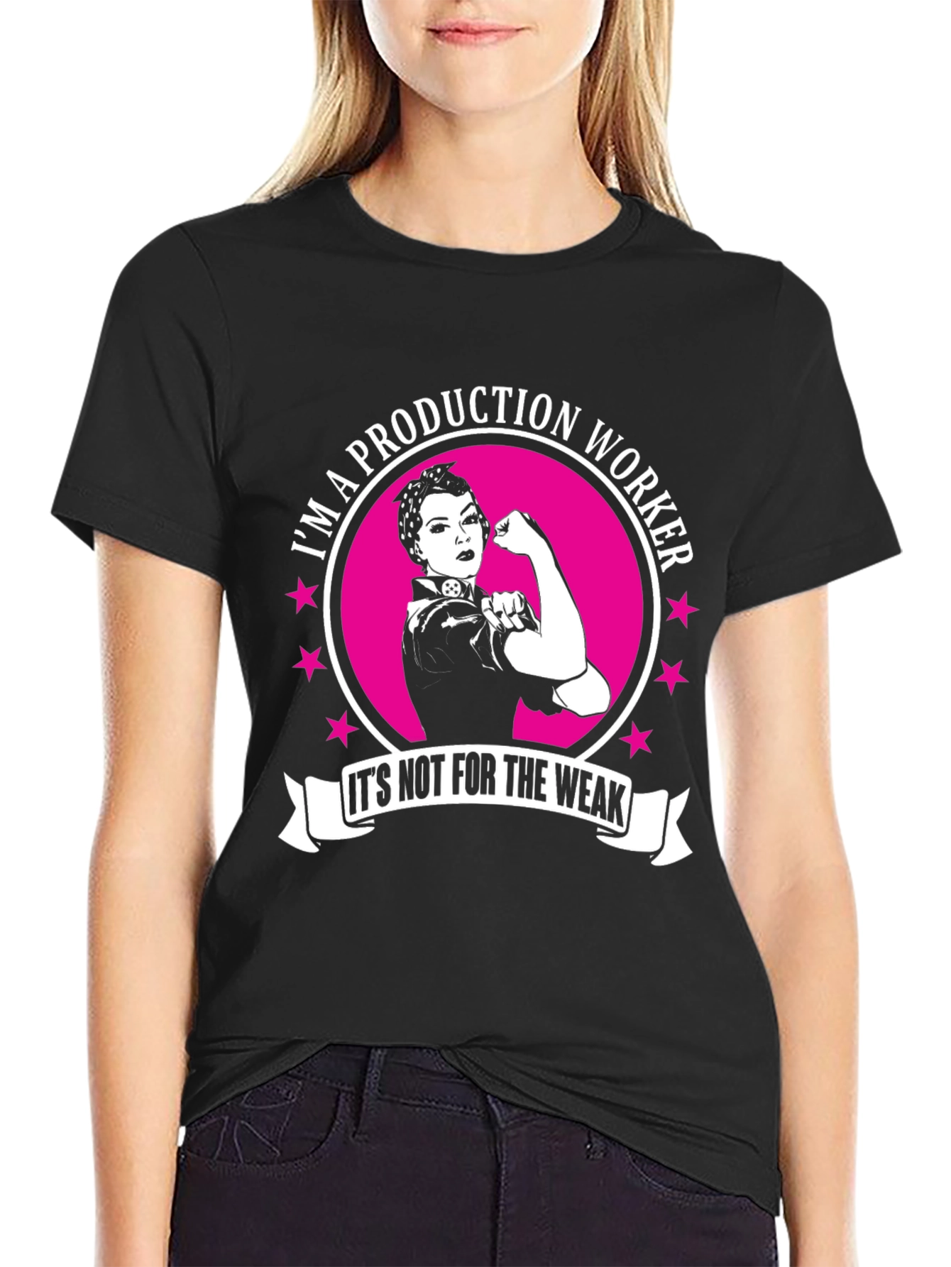 Production Worker Rosie the Riveter T-Shirt