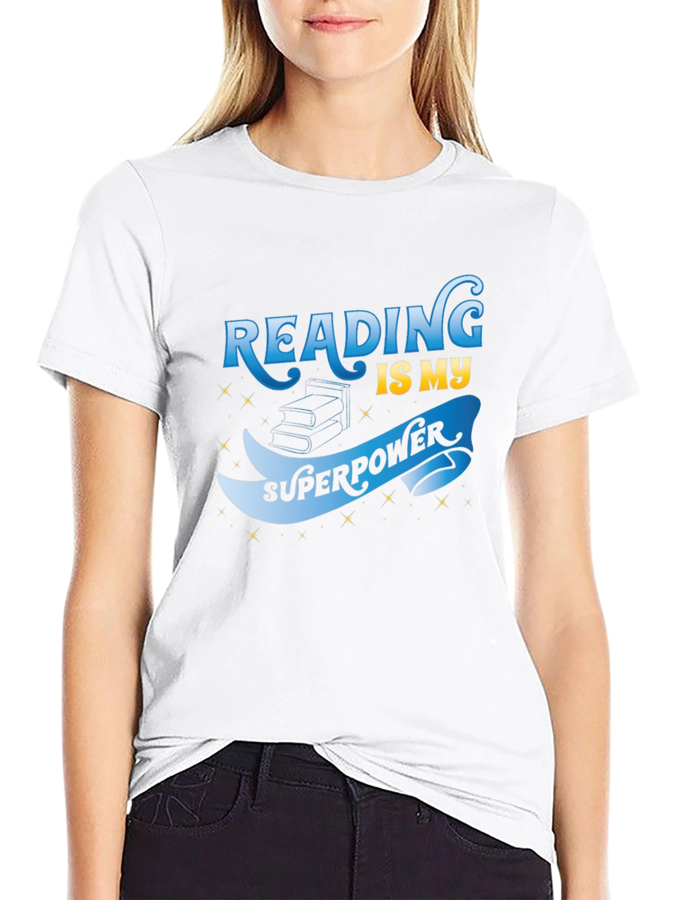 Reading is My Superpower T-Shirt