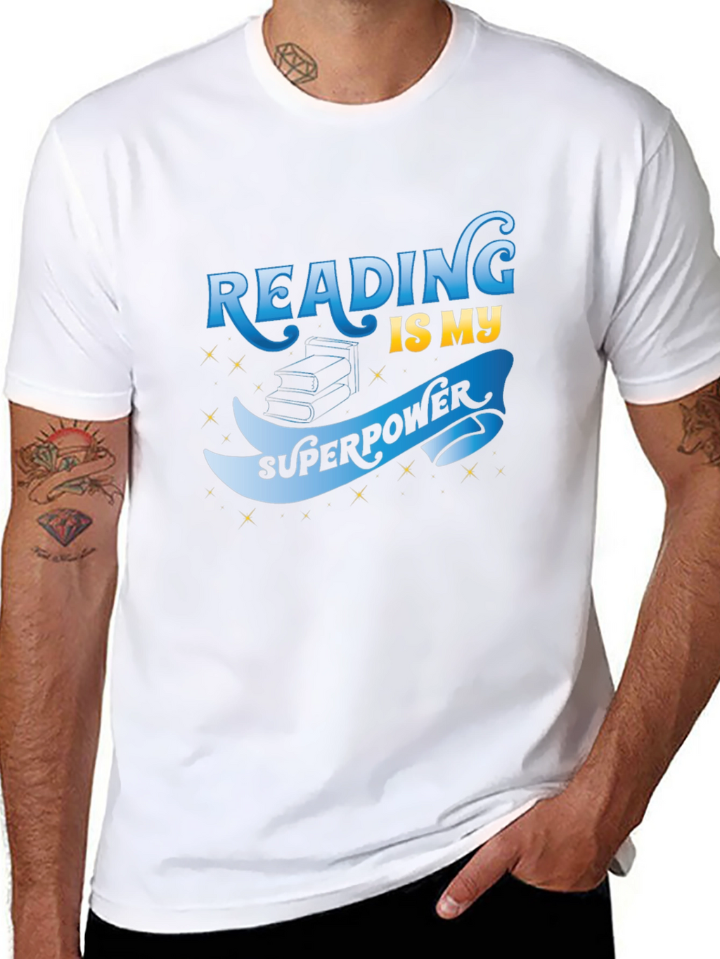Reading is My Superpower T-Shirt