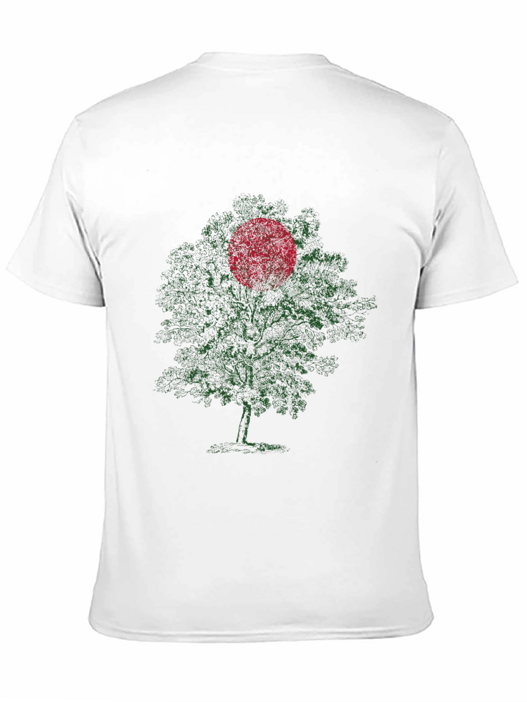Bangladesh Flag Tree Graphic Tee