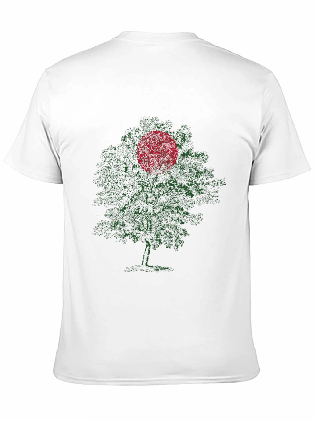 Bangladesh Flag Tree Graphic Tee