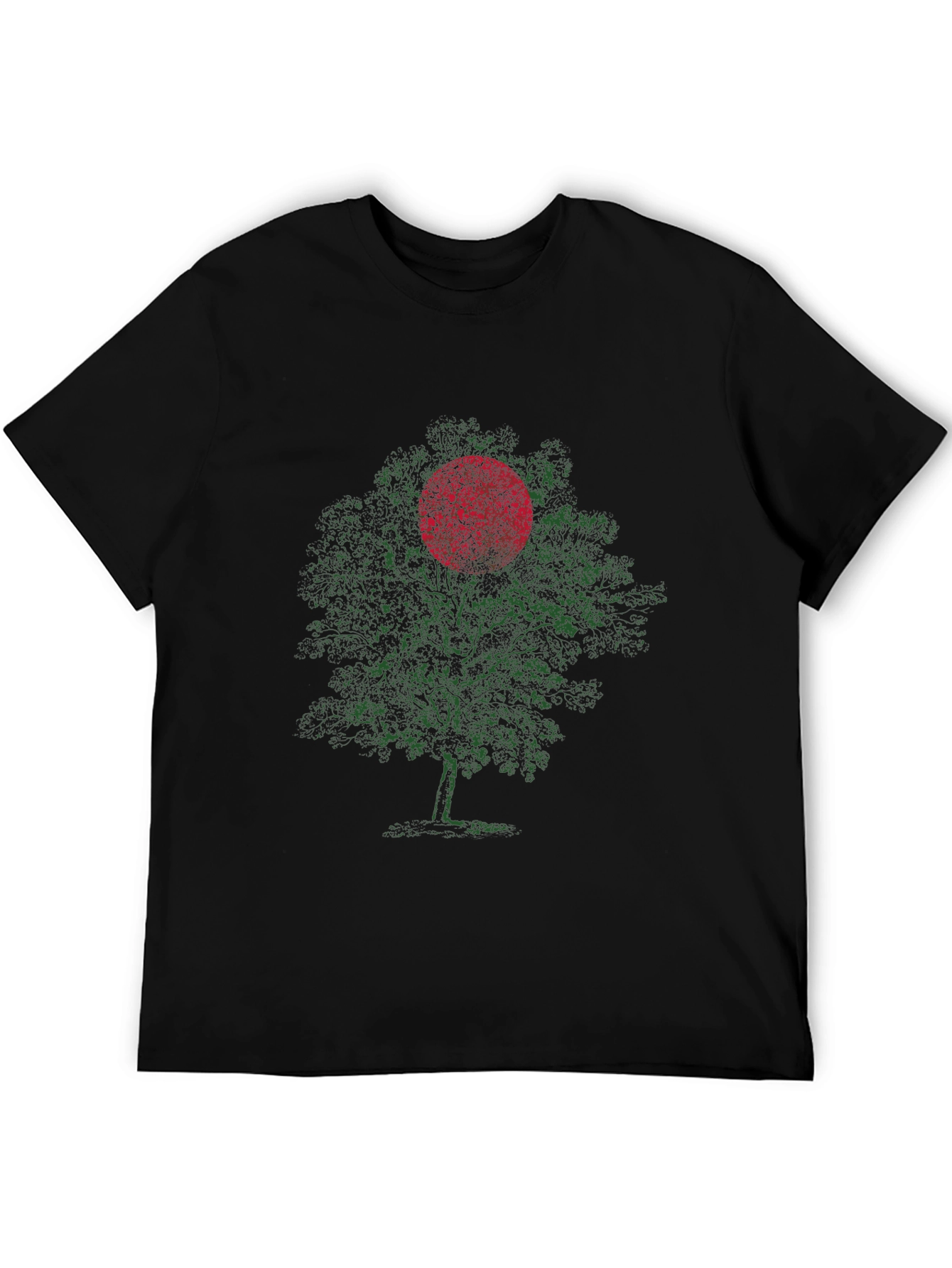 Bangladesh Flag Tree Graphic Tee