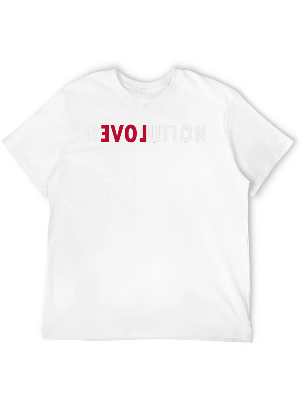 Revolution Graphic Tee - Stylish Mens Crew Neck