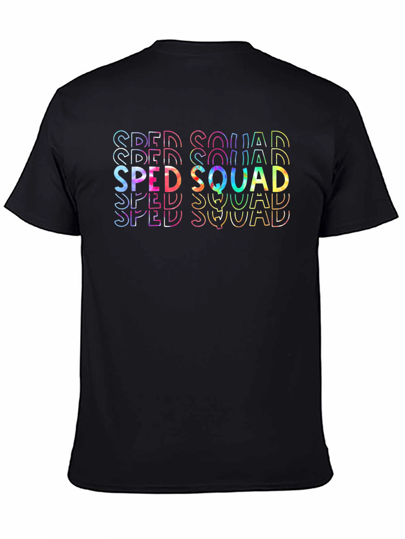 SPED Squad Tie Dye Graphic T-Shirt