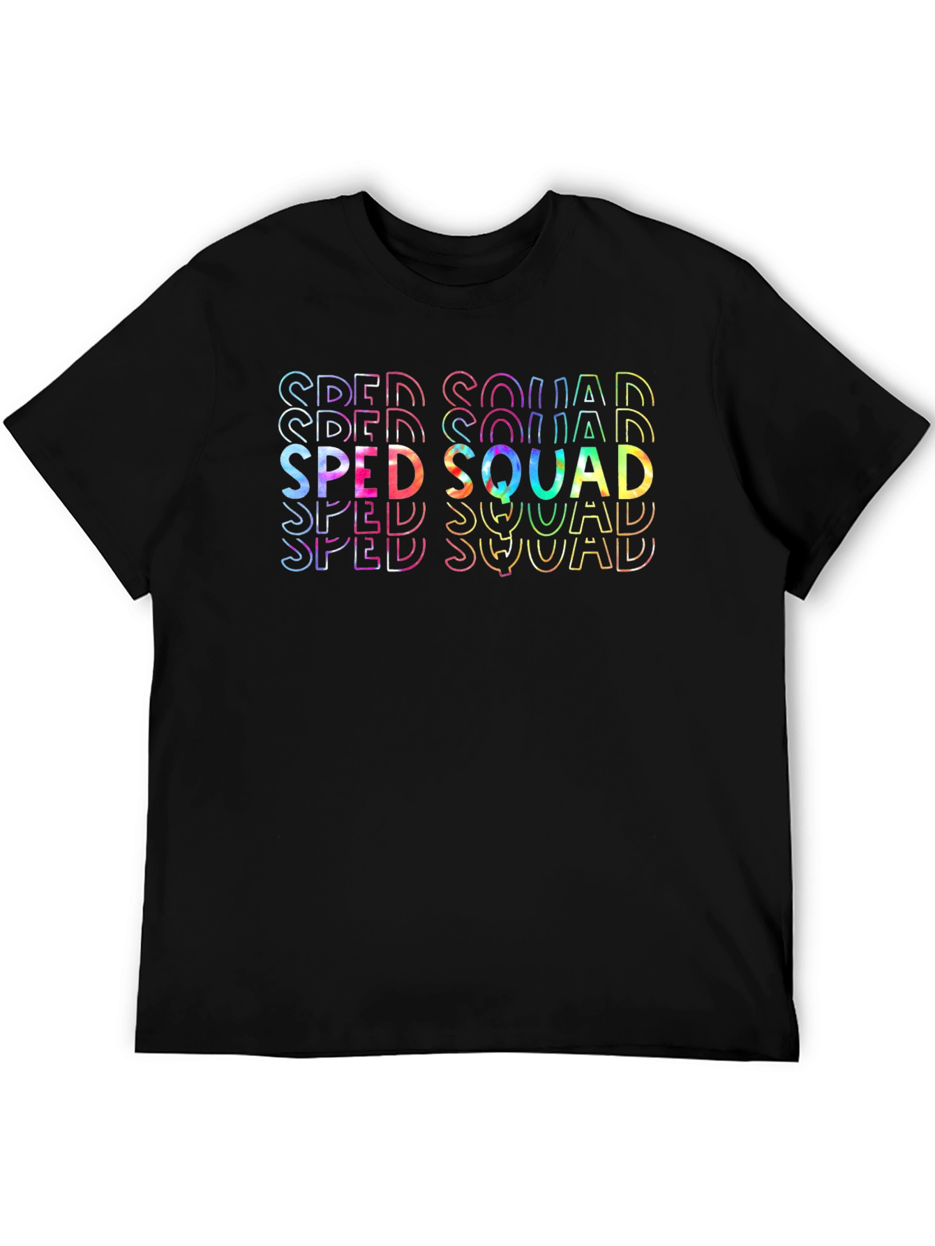 SPED Squad Tie Dye Graphic T-Shirt