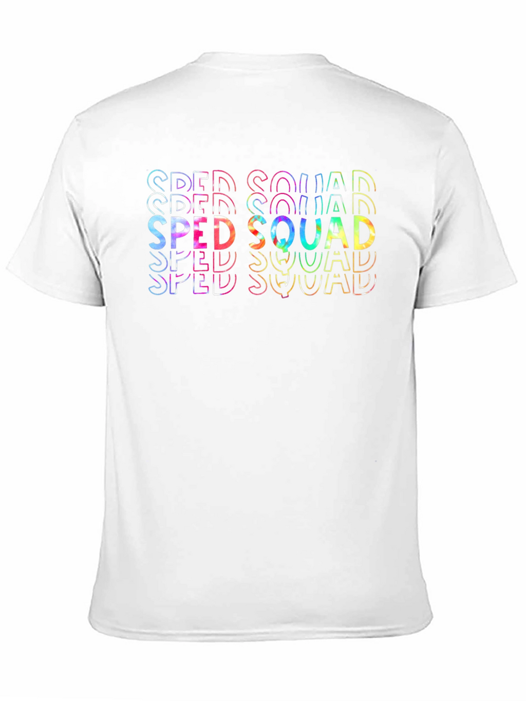 SPED Squad Tie Dye Graphic T-Shirt