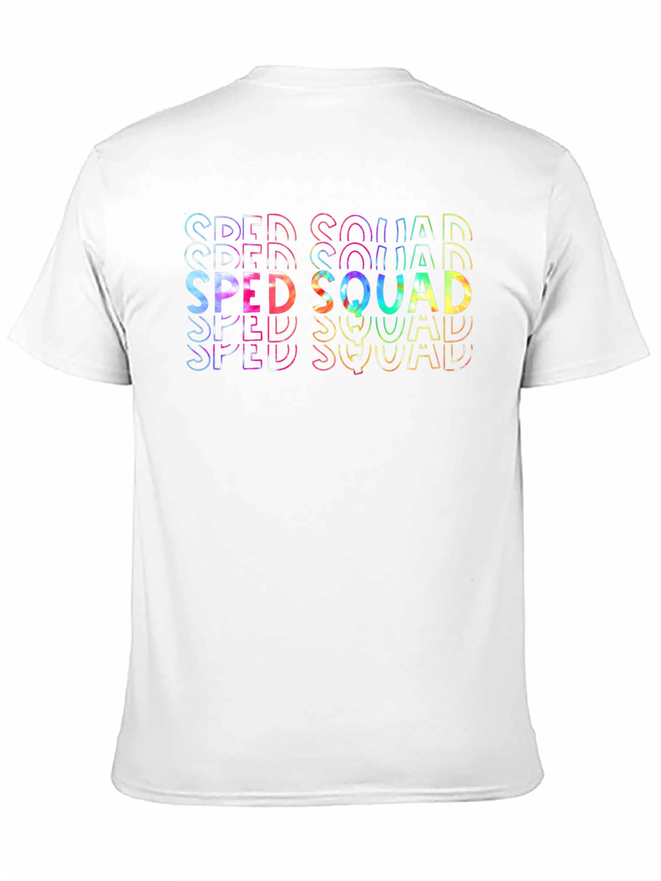 SPED Squad Tie Dye Graphic T-Shirt