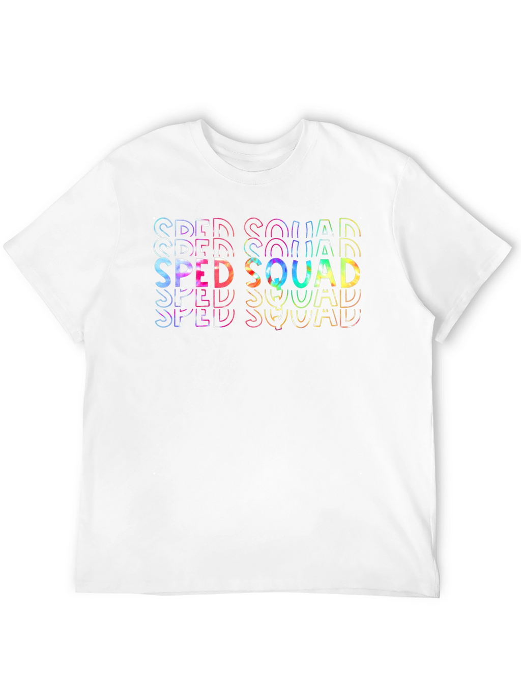 SPED Squad Tie Dye Graphic T-Shirt