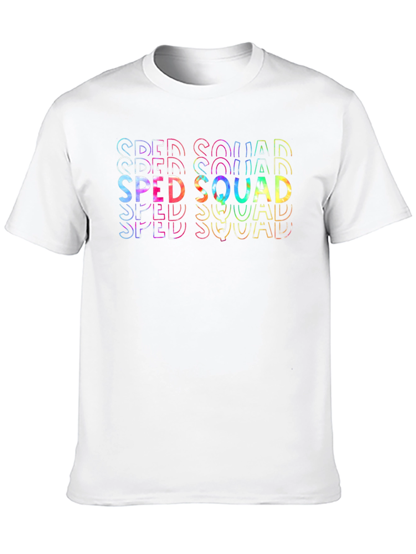SPED Squad Tie Dye Graphic T-Shirt
