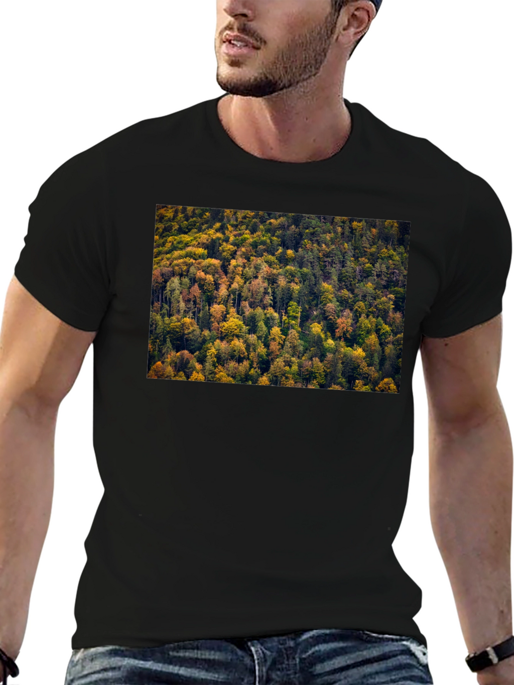 Autumn Forest T-Shirt - Nature Inspired Tee