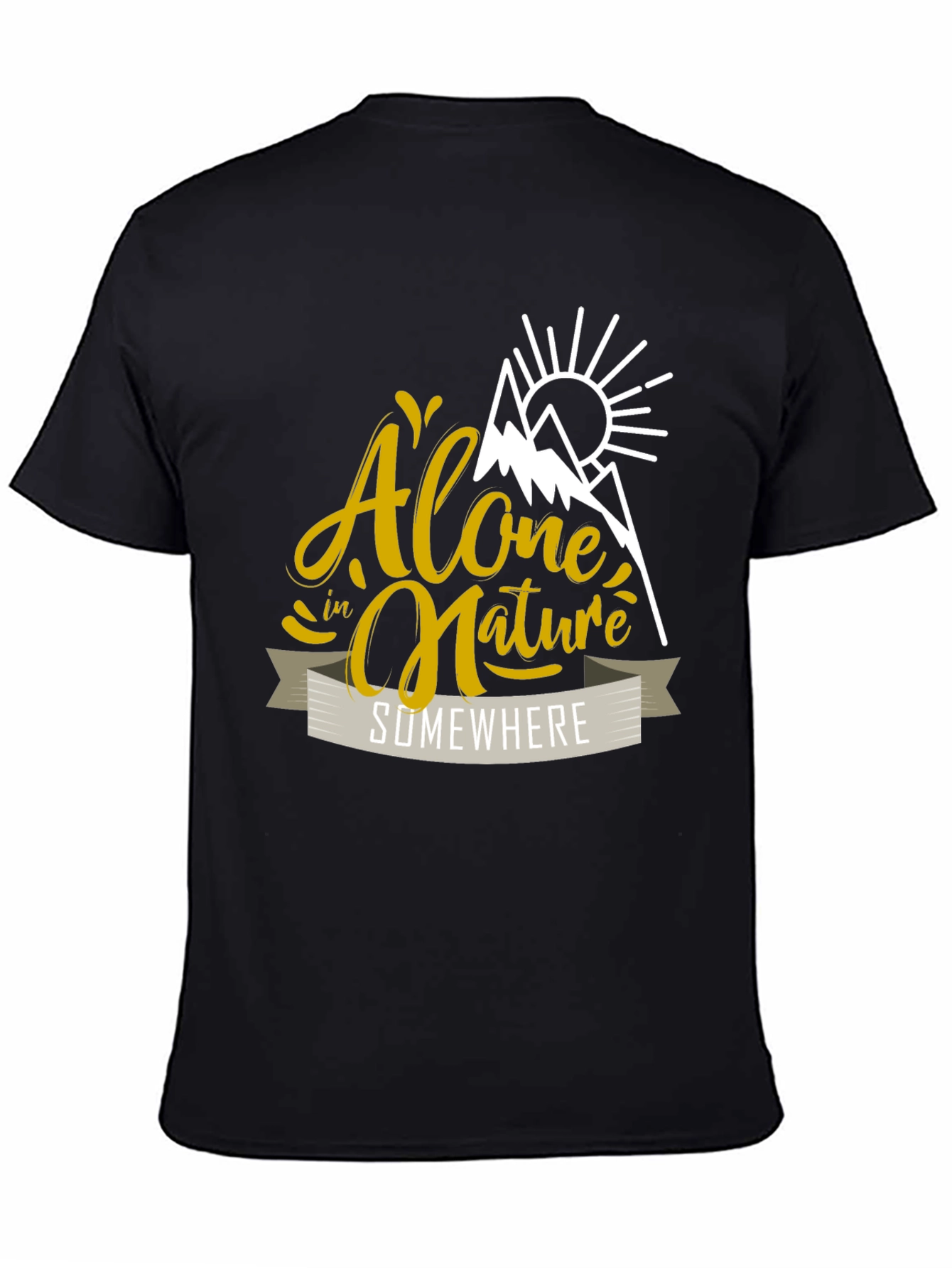 Alone in Nature Graphic T-Shirt - Adventure Ready