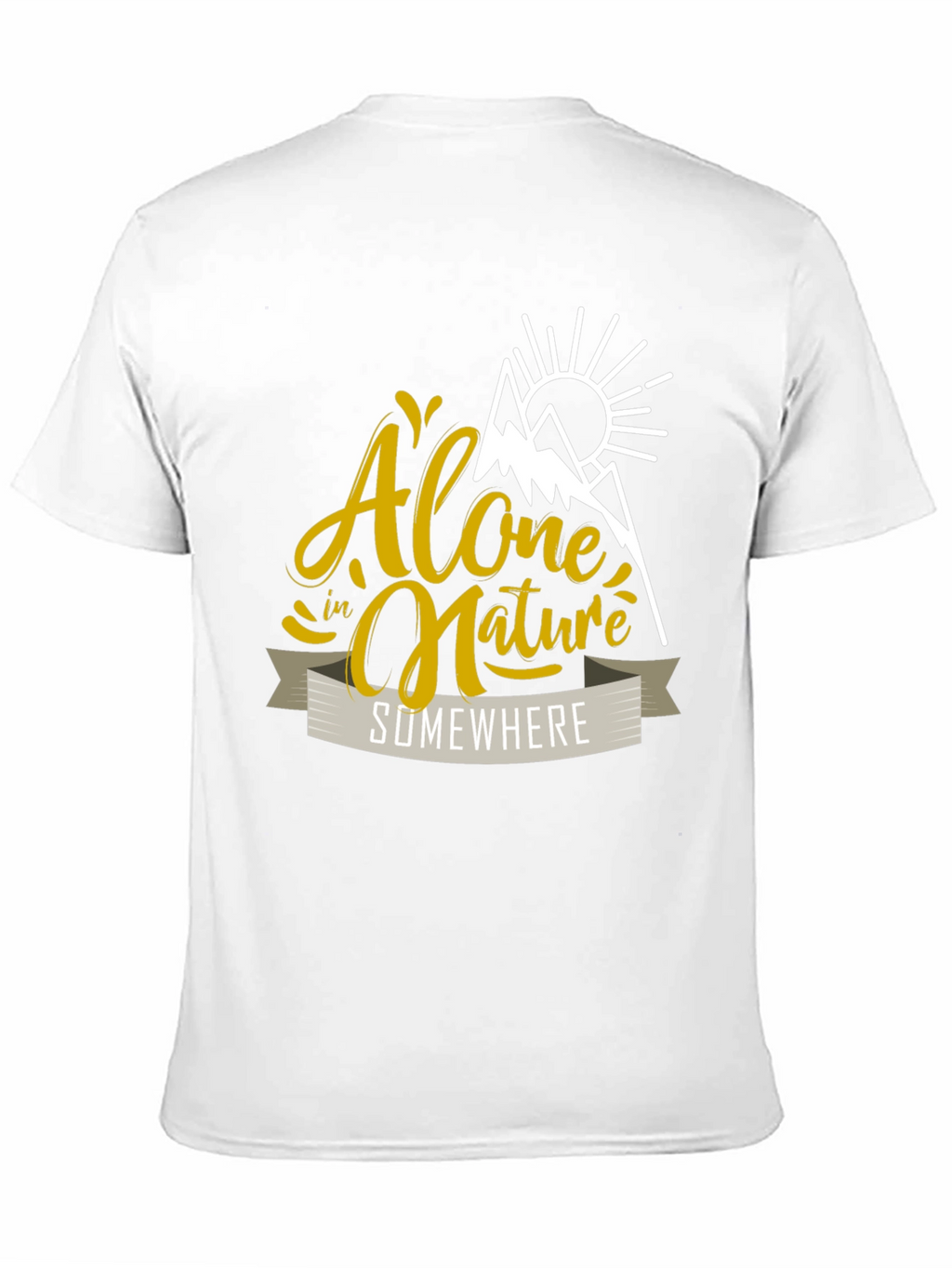 Alone in Nature Graphic T-Shirt - Adventure Ready