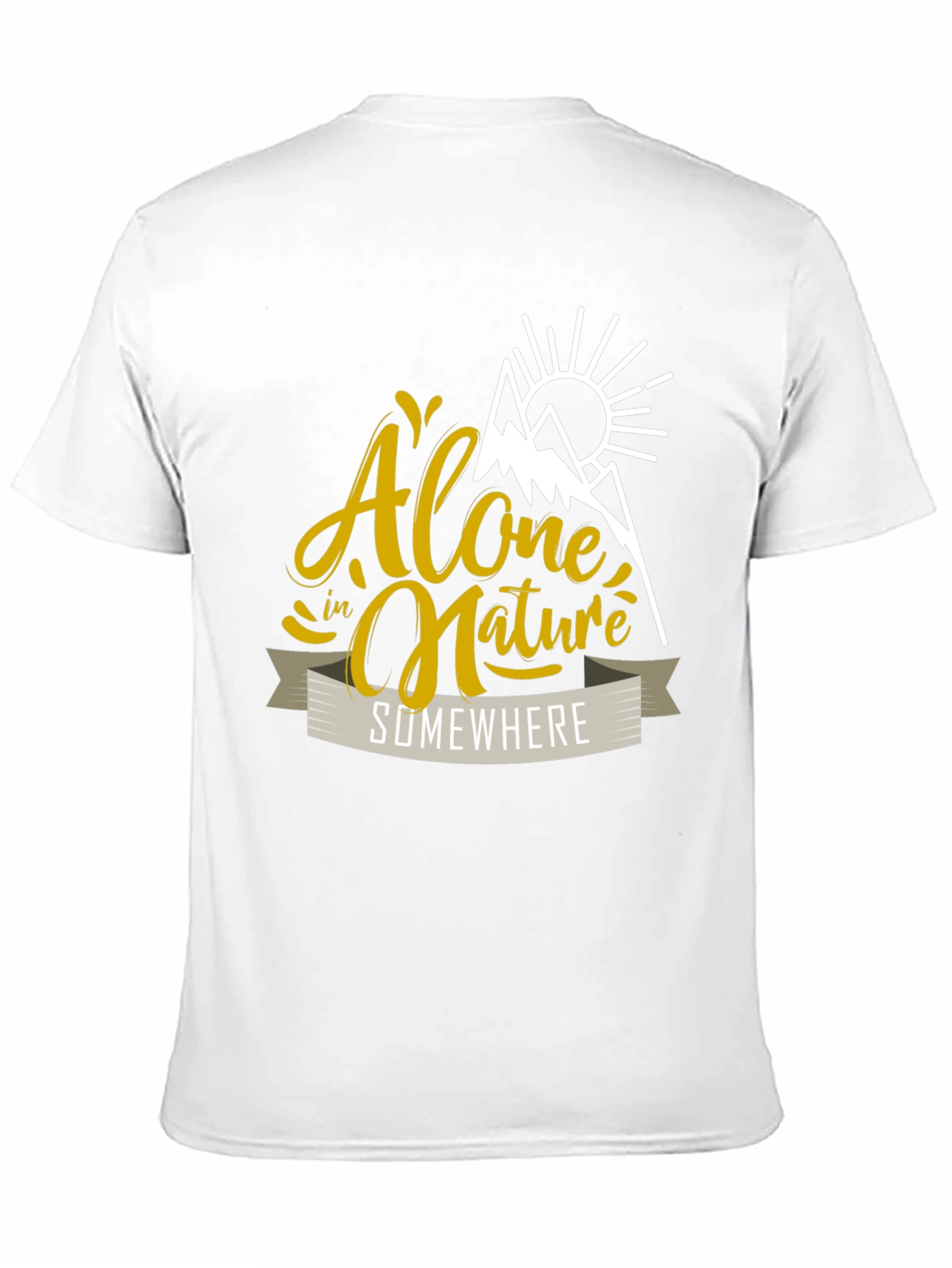 Alone in Nature Graphic T-Shirt - Adventure Ready
