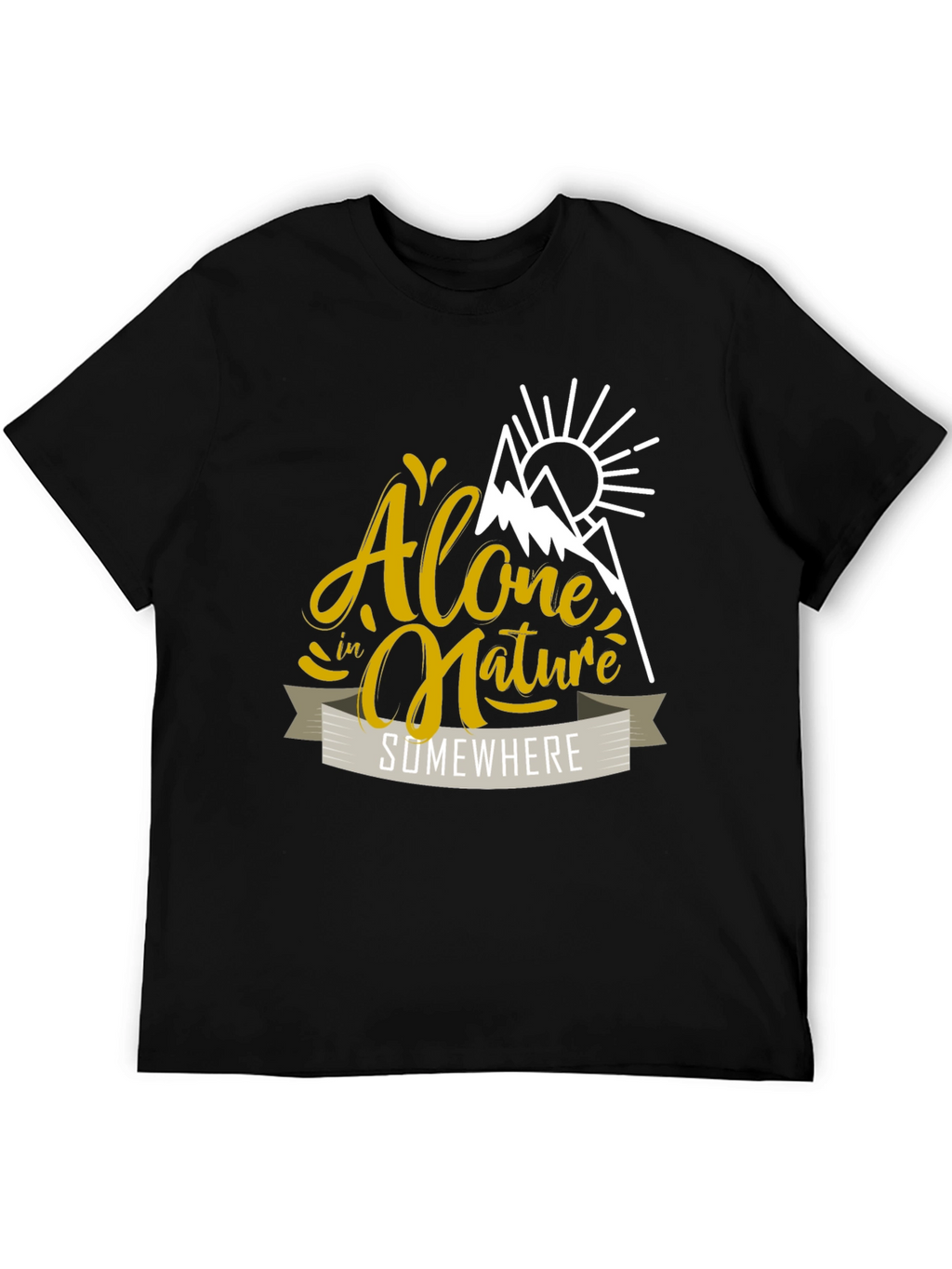 Alone in Nature Graphic T-Shirt - Adventure Ready