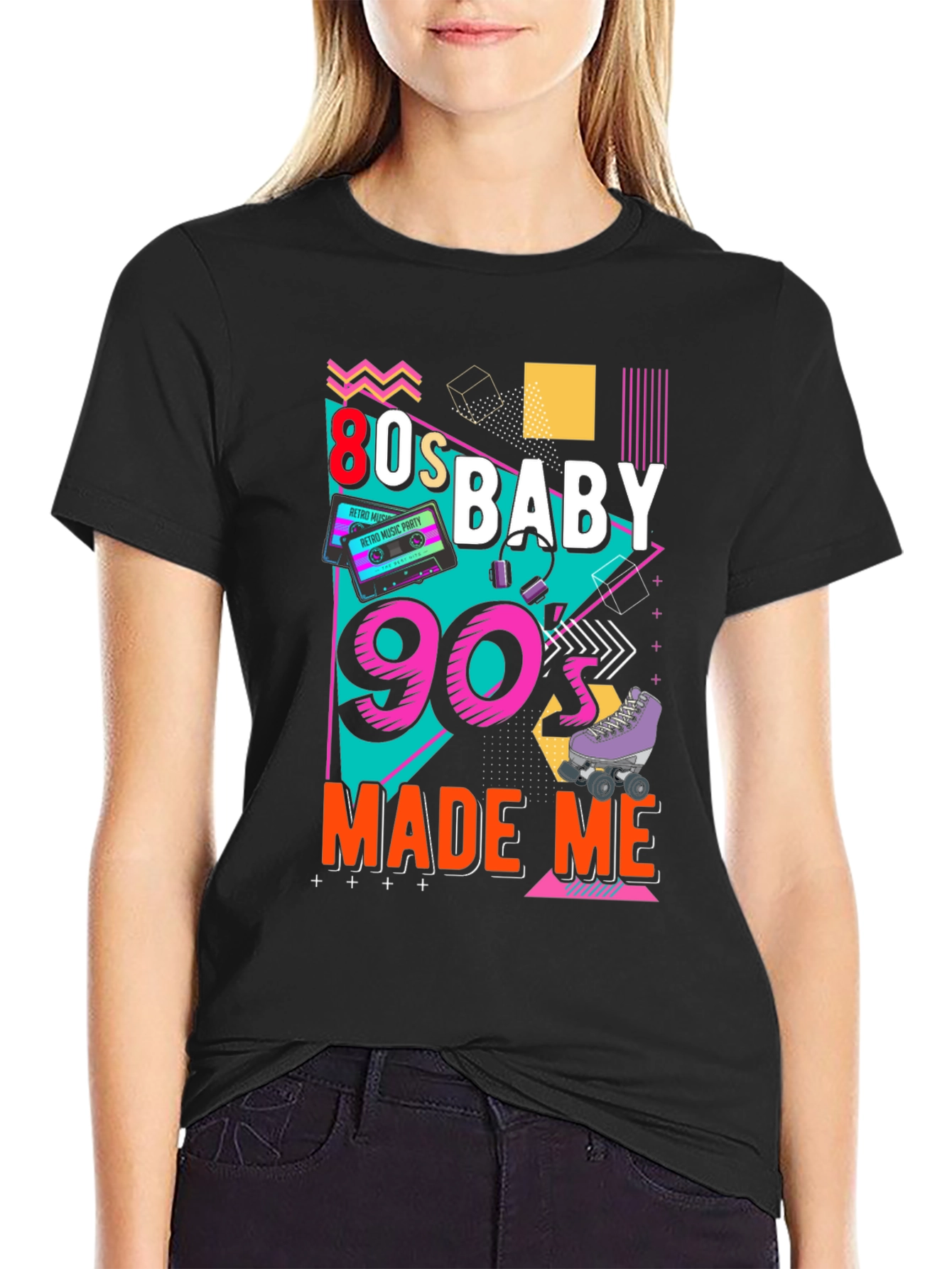 Retro 80s/90s Baby Graphic Tee