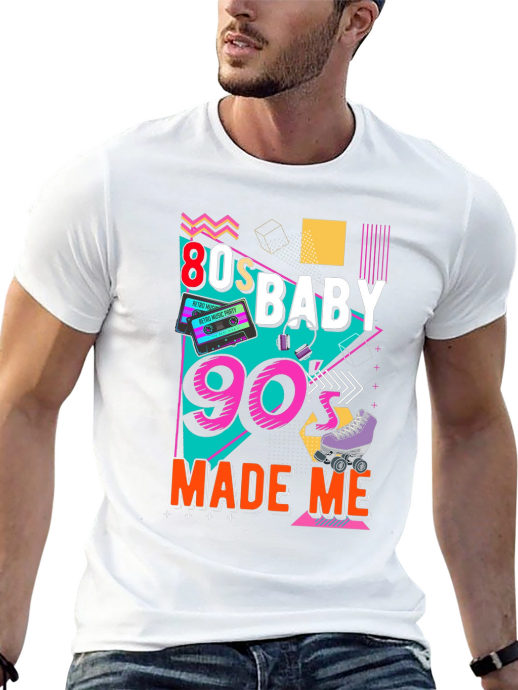 Retro 80s/90s Baby Graphic Tee