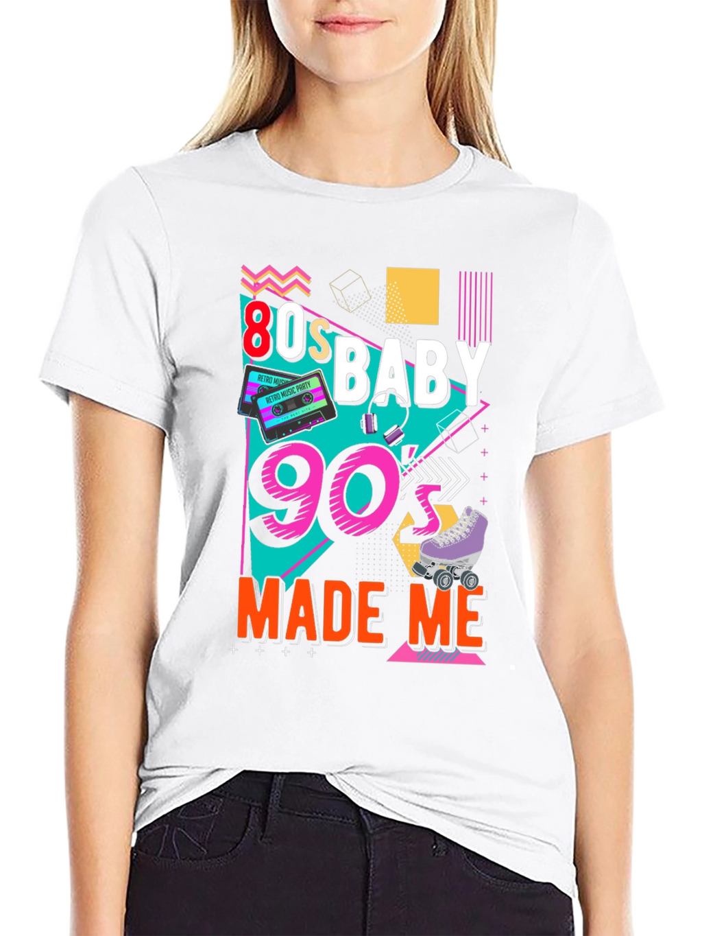 Retro 80s/90s Baby Graphic Tee