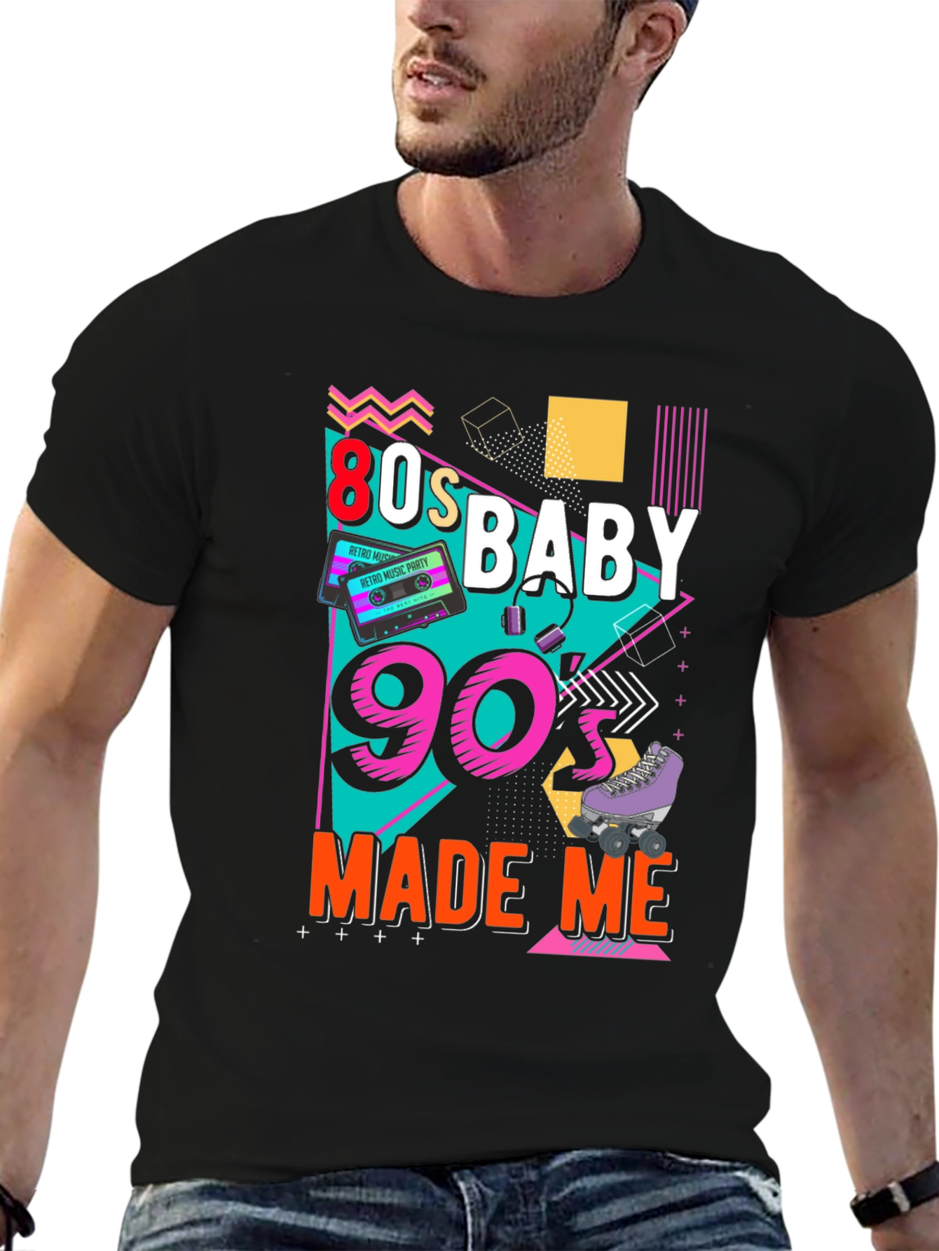 Retro 80s/90s Baby Graphic Tee