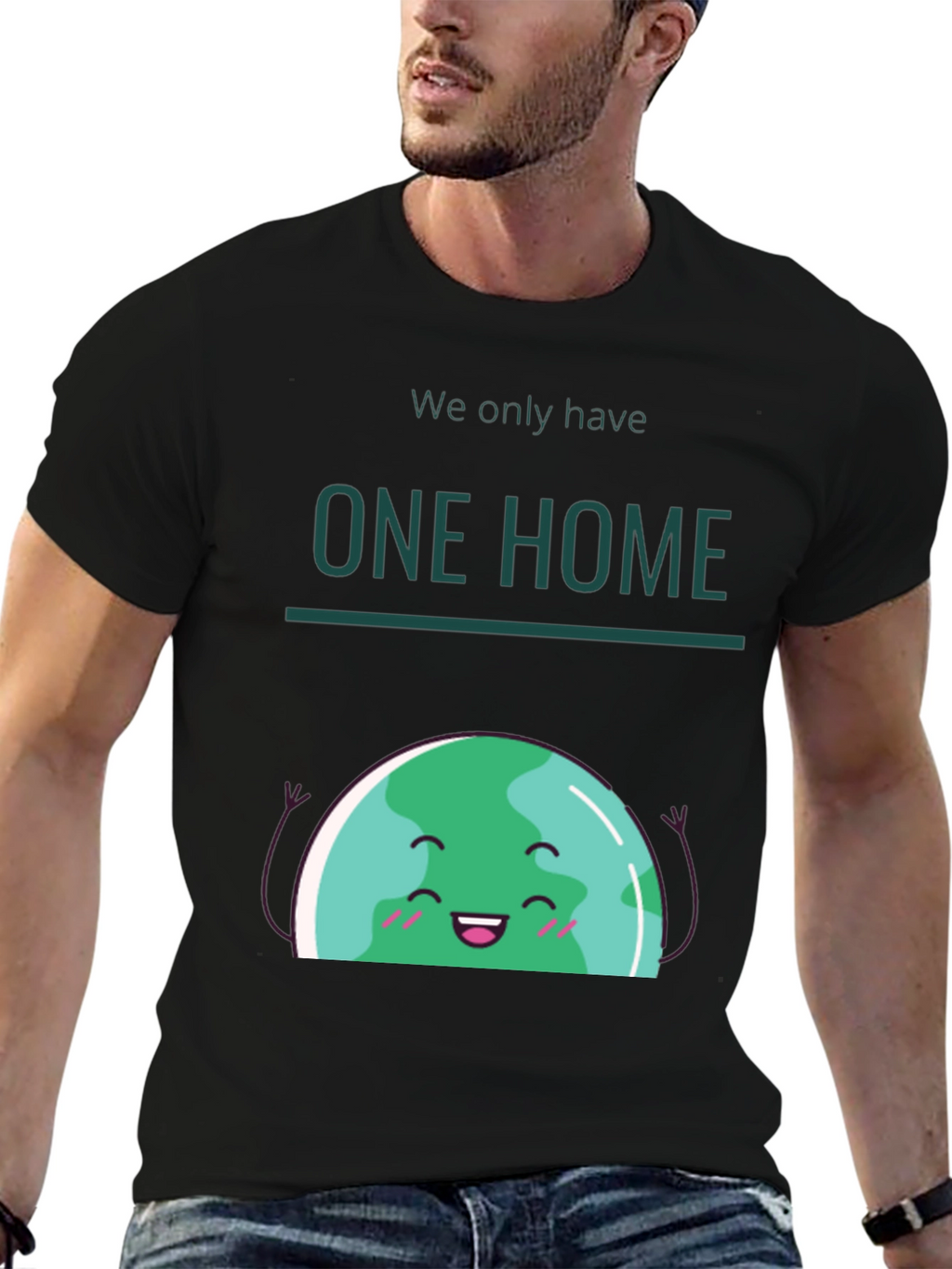 Earth Day T-Shirt - One Home Graphic Tee
