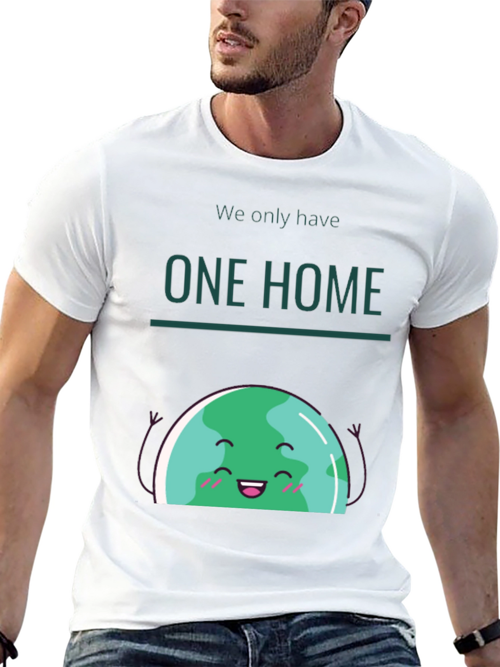 Earth Day T-Shirt - One Home Graphic Tee