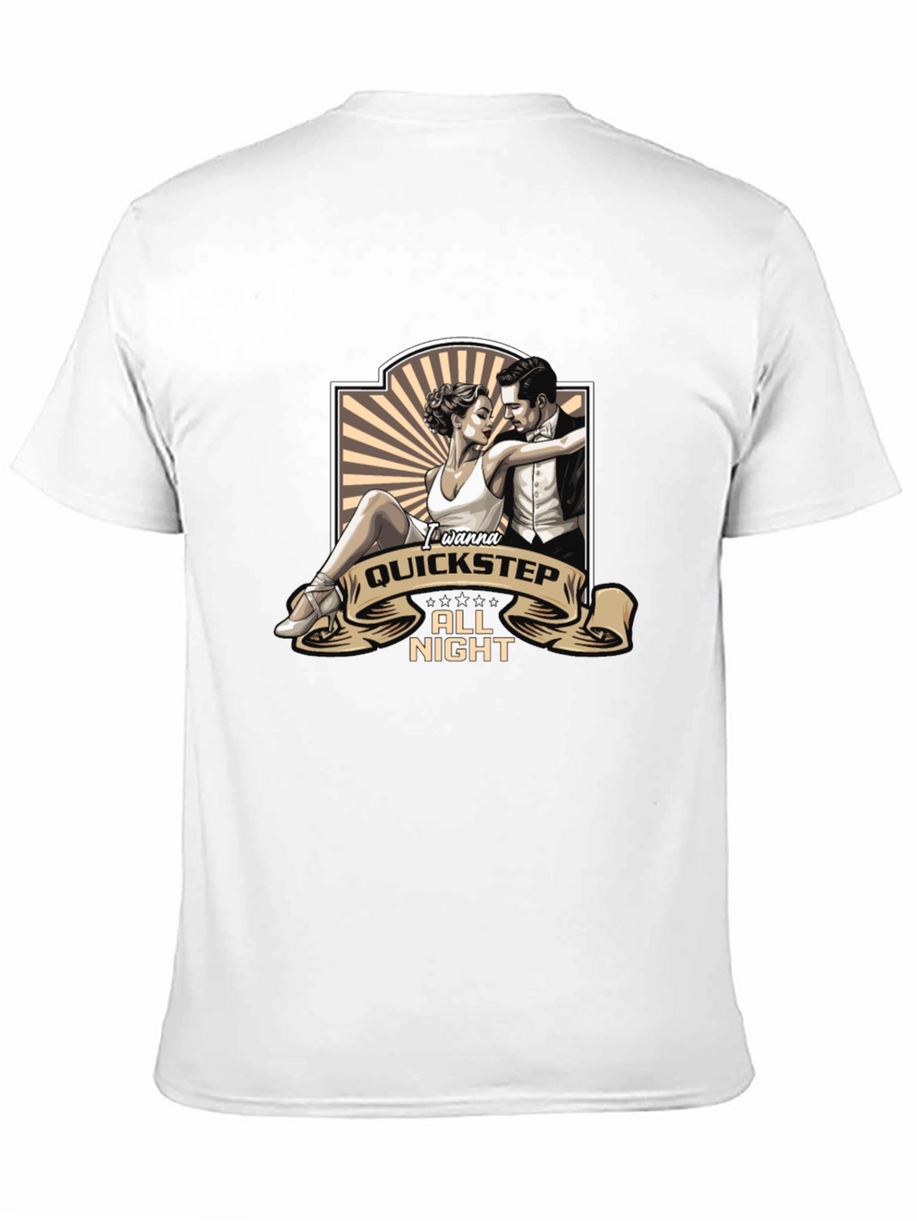 Quickstep All Night Black T-Shirt