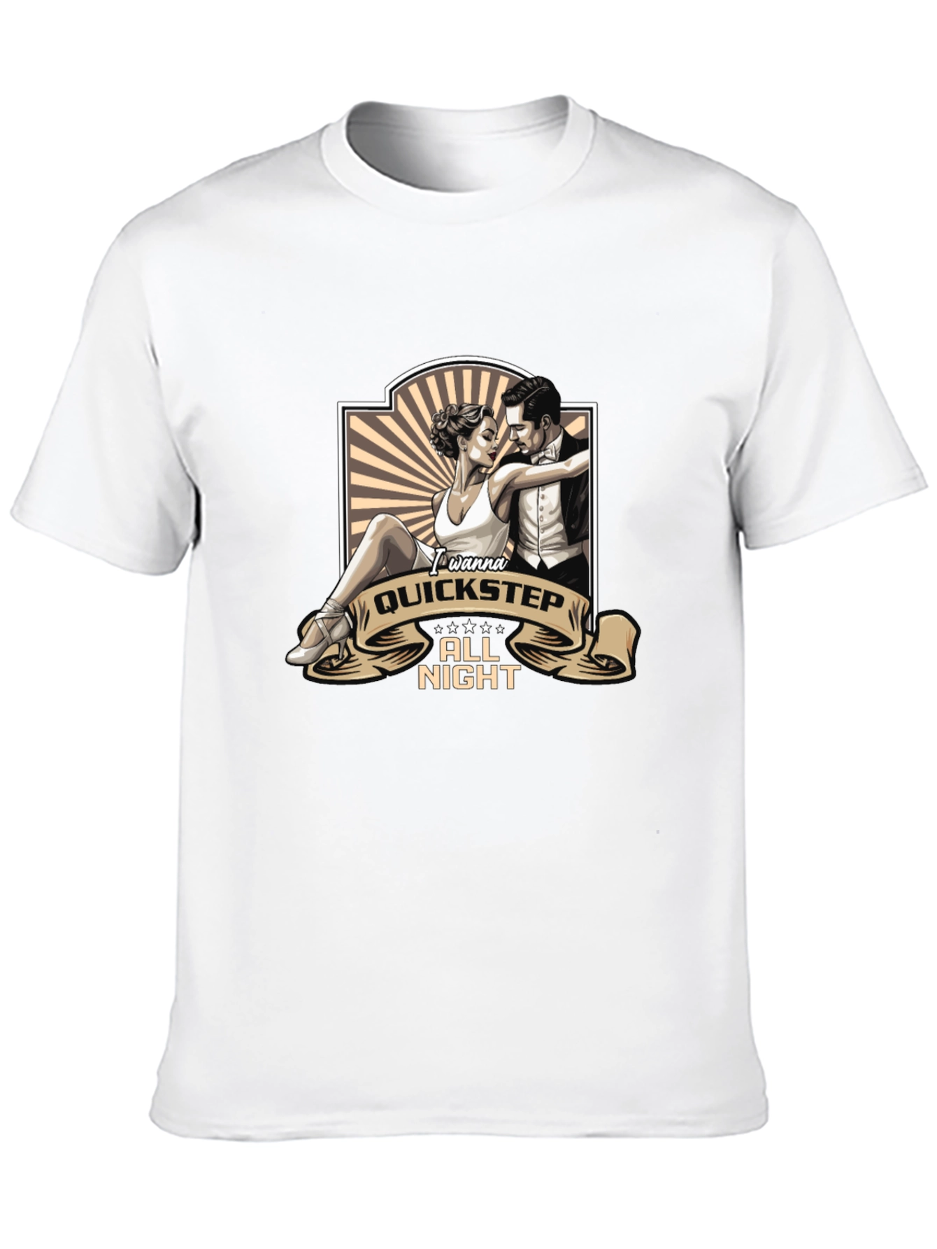Quickstep All Night Black T-Shirt