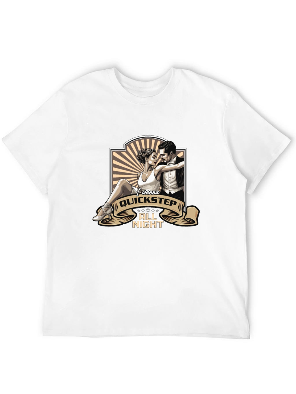 Quickstep All Night Black T-Shirt
