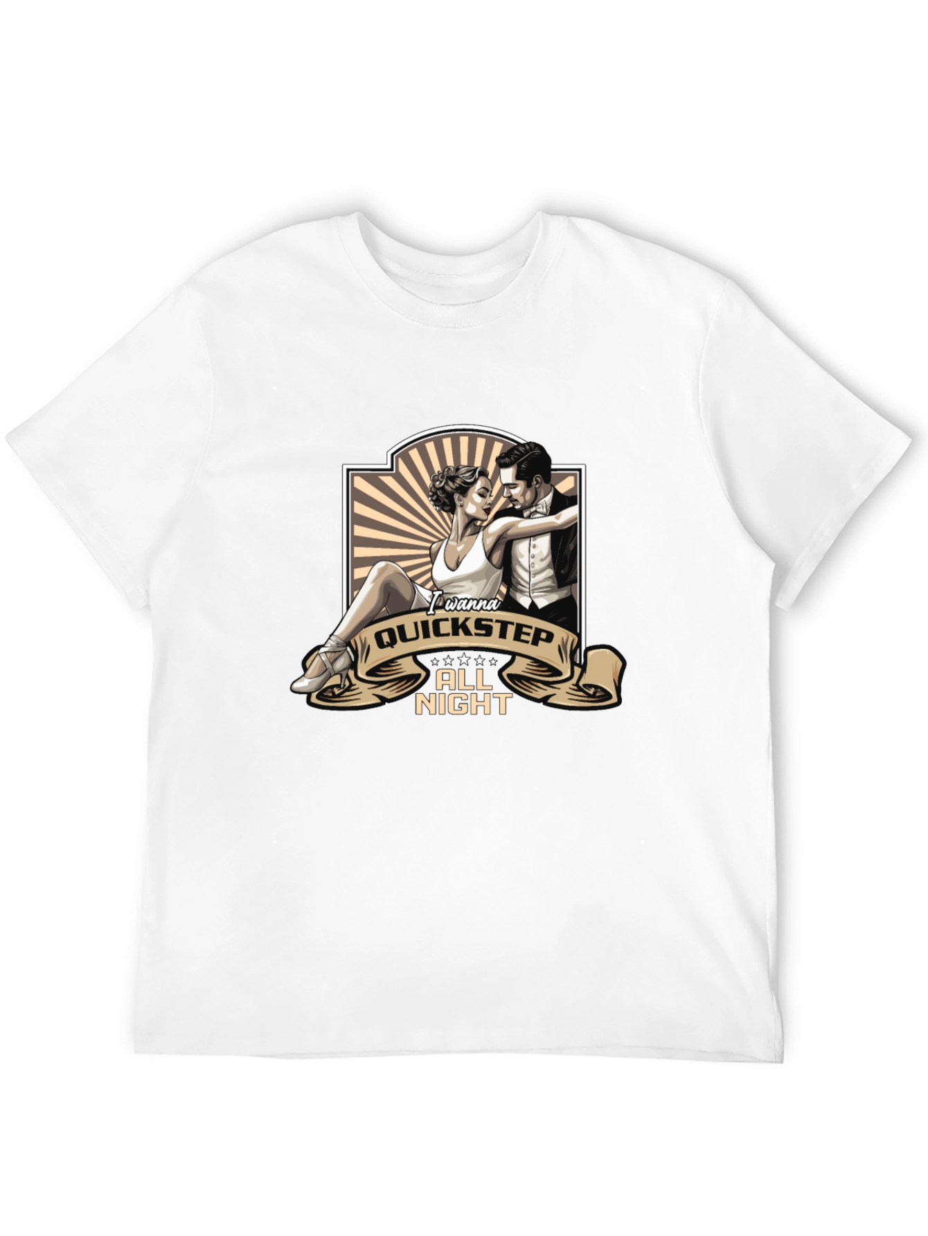 Quickstep All Night Black T-Shirt