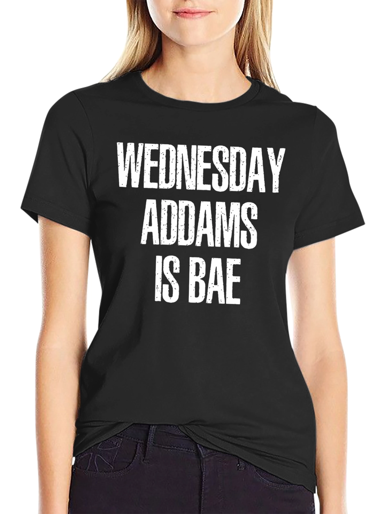 Wednesday Addams Is Bae Graphic Tee