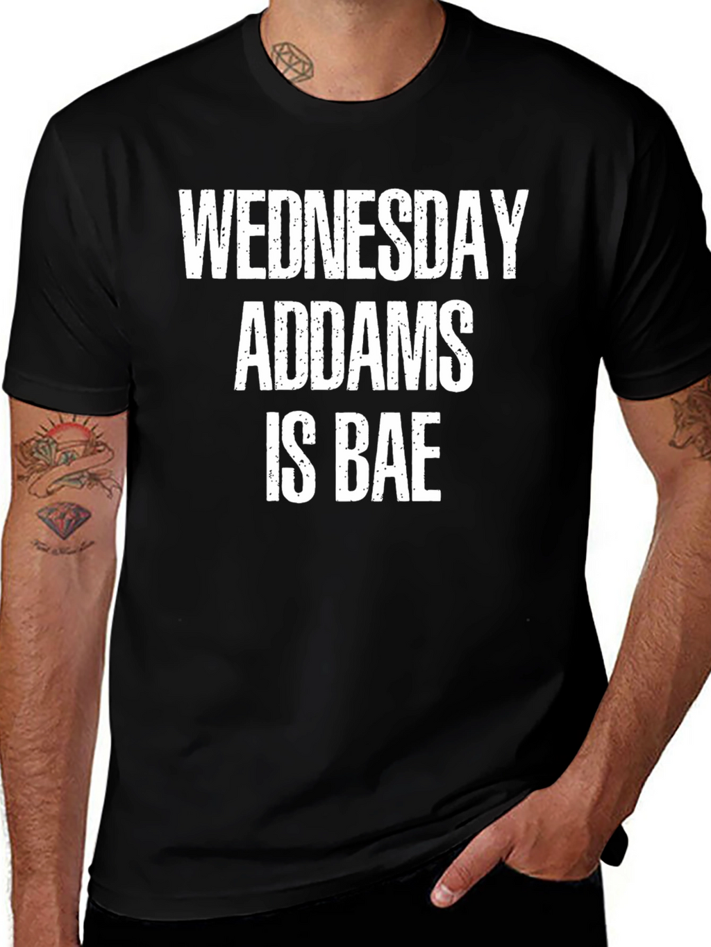 Wednesday Addams Is Bae Graphic Tee