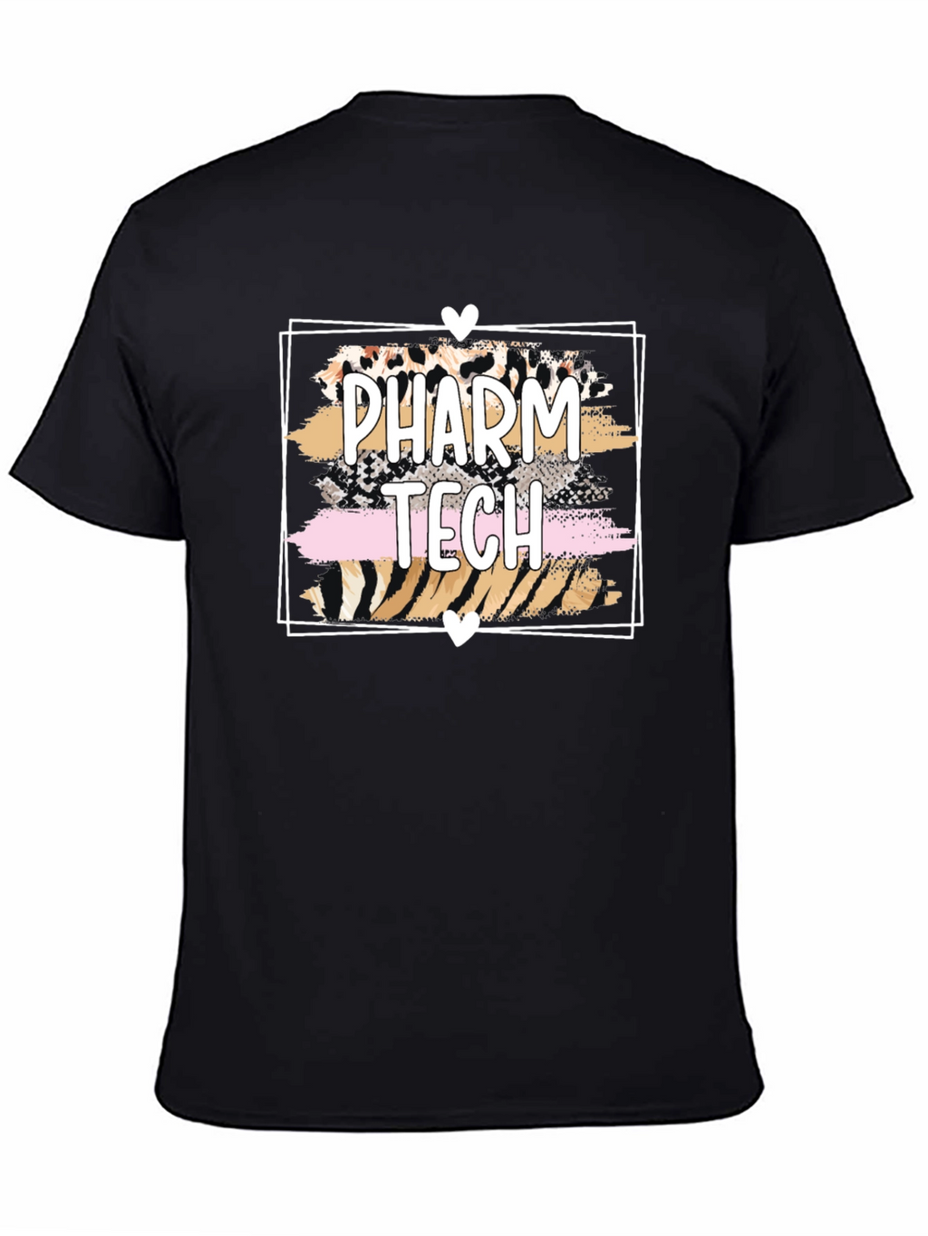 Pharm Tech Leopard Heart T-Shirt