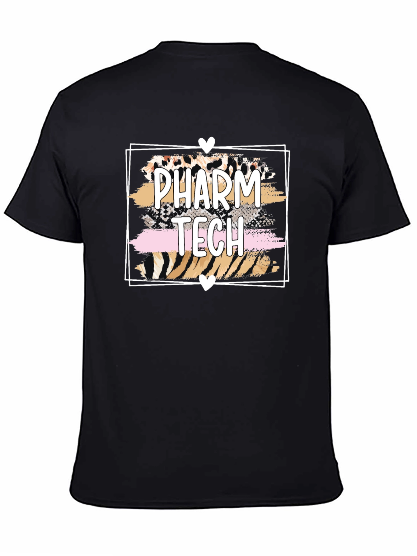 Pharm Tech Leopard Heart T-Shirt