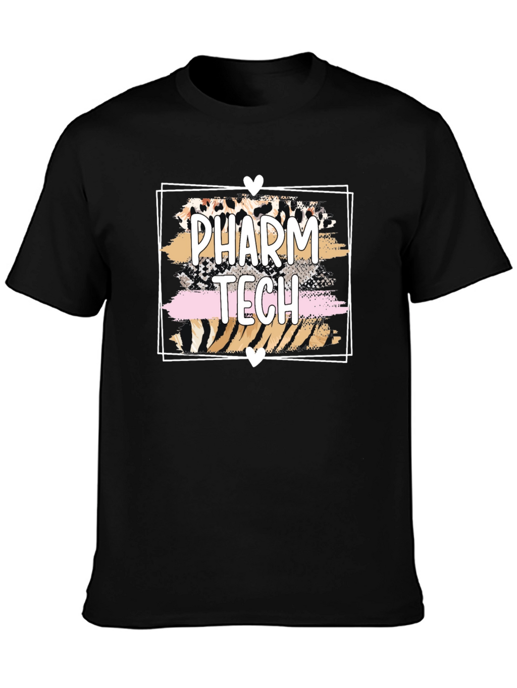 Pharm Tech Leopard Heart T-Shirt