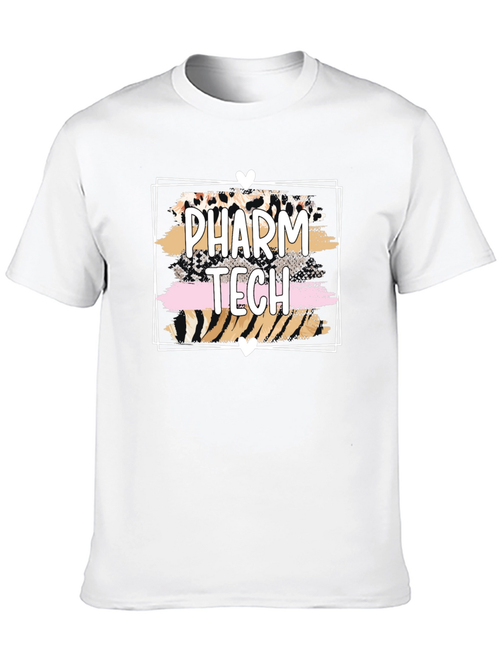 Pharm Tech Leopard Heart T-Shirt