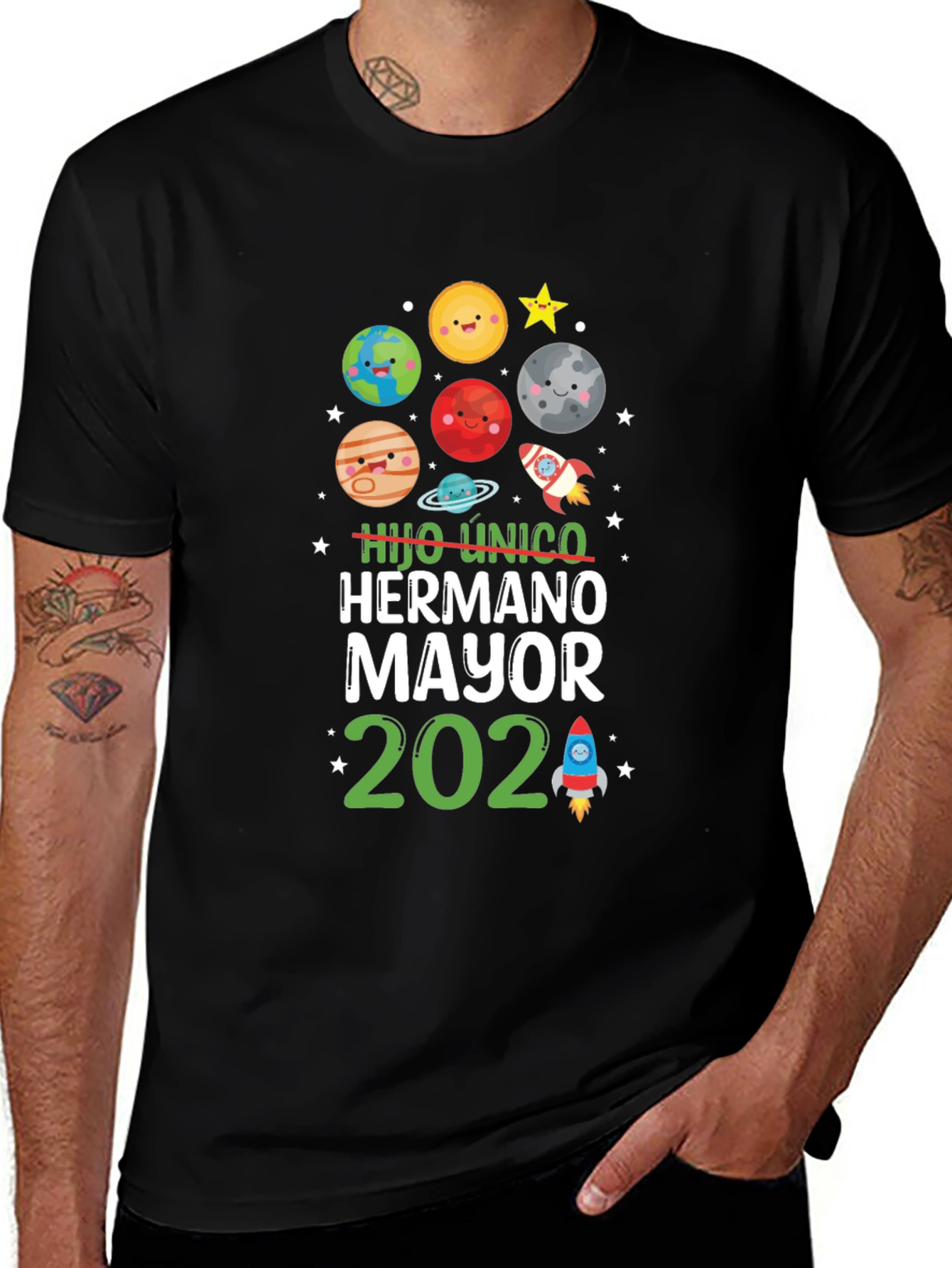 Hijo Unico Hermano Mayor 2024 T-Shirt