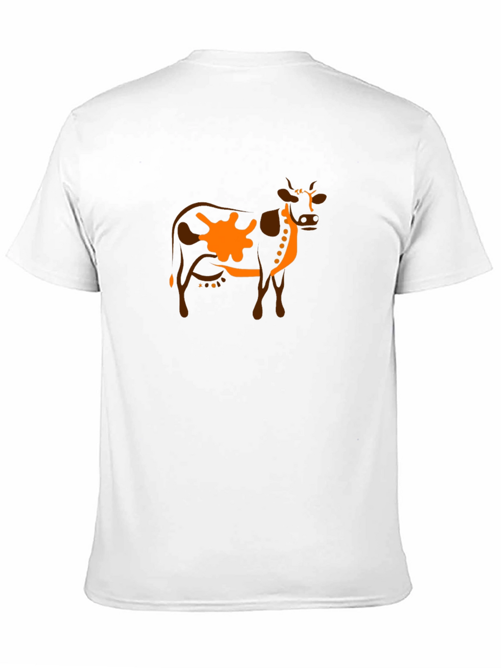 Cow Graphic Tee - Unique Animal Print