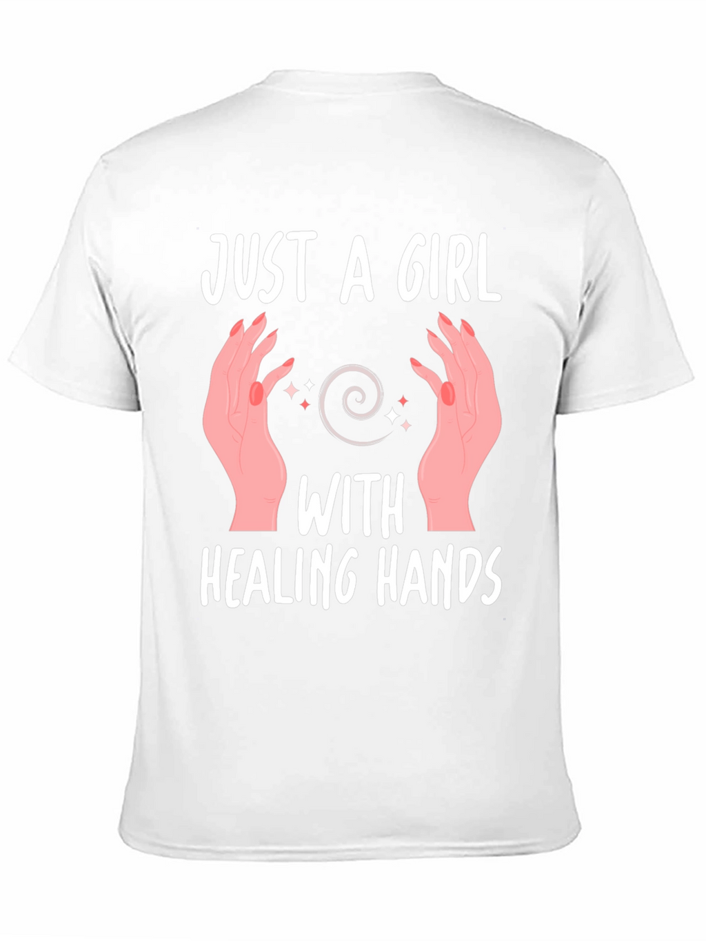 Healing Hands Graphic T-Shirt - Empowering Design