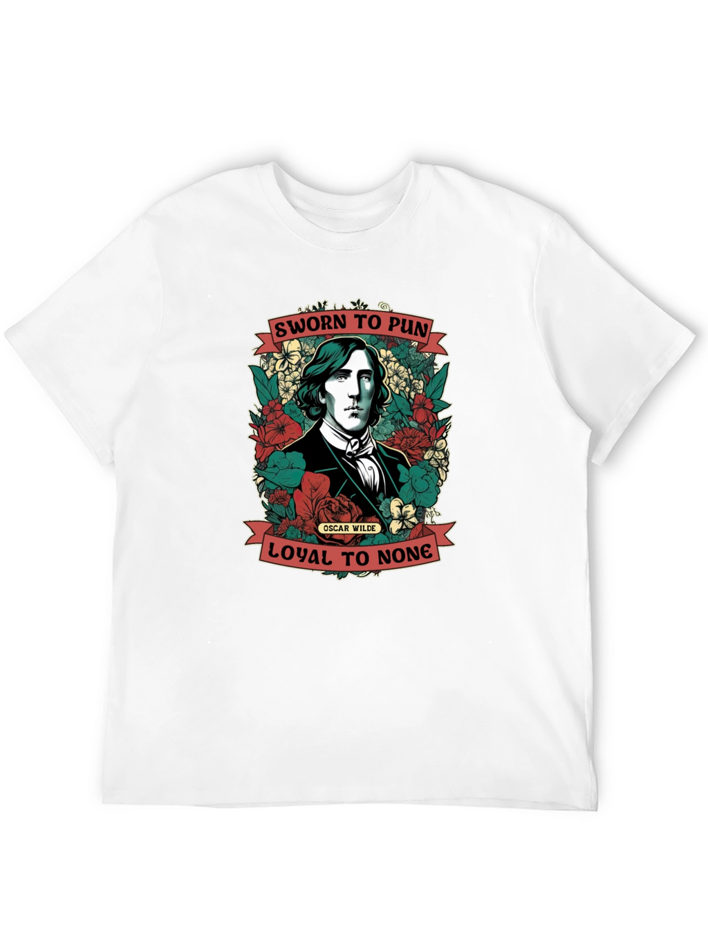 Sworn to Pun T-Shirt Oscar Wilde Design