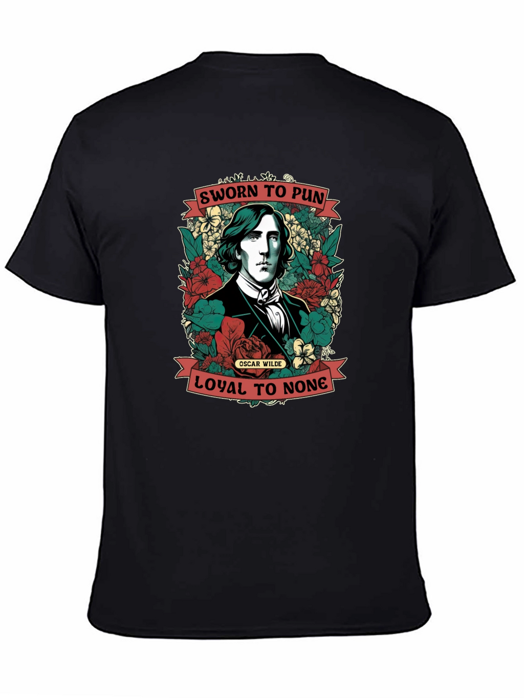 Sworn to Pun T-Shirt Oscar Wilde Design