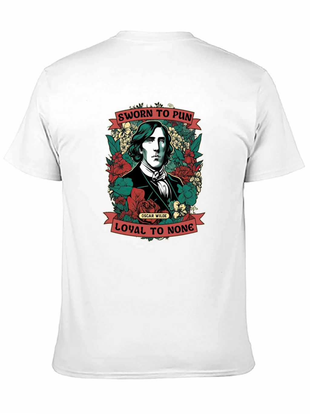 Sworn to Pun T-Shirt Oscar Wilde Design