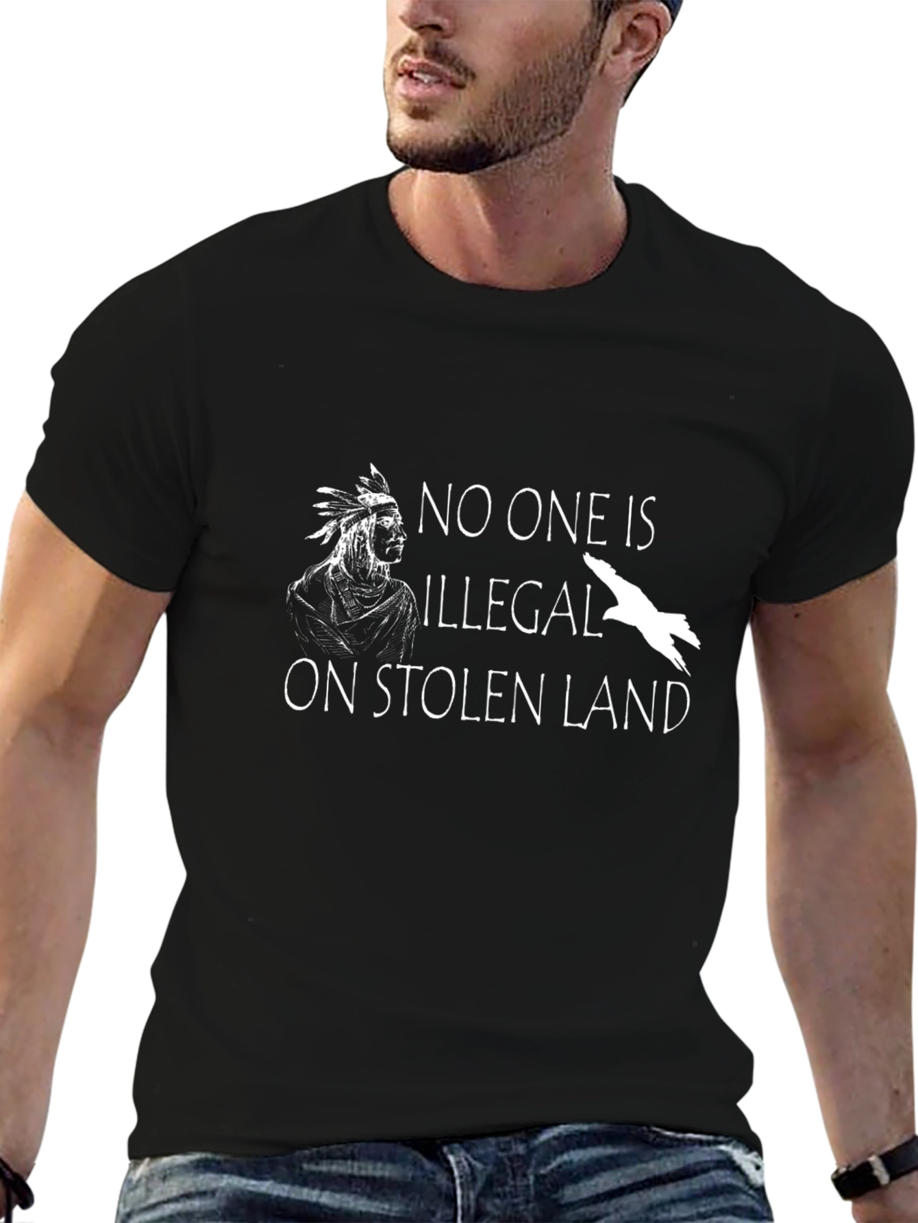 Stolen Land T-Shirt - Native American Solidarity Tee