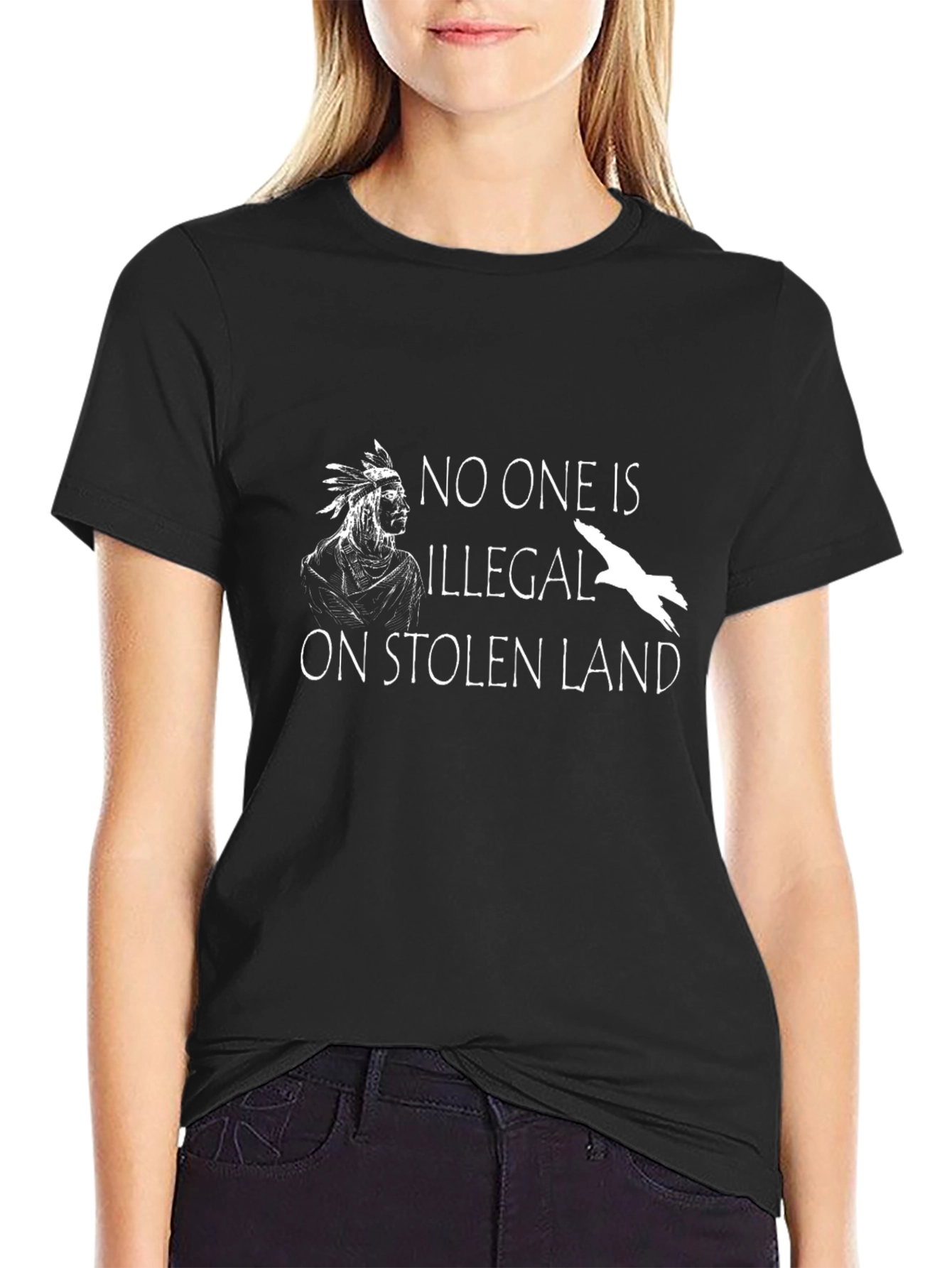 Stolen Land T-Shirt - Native American Solidarity Tee