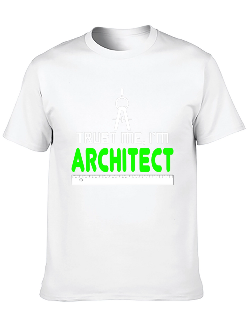 Trust Me Im An Architect Black Graphic Tee