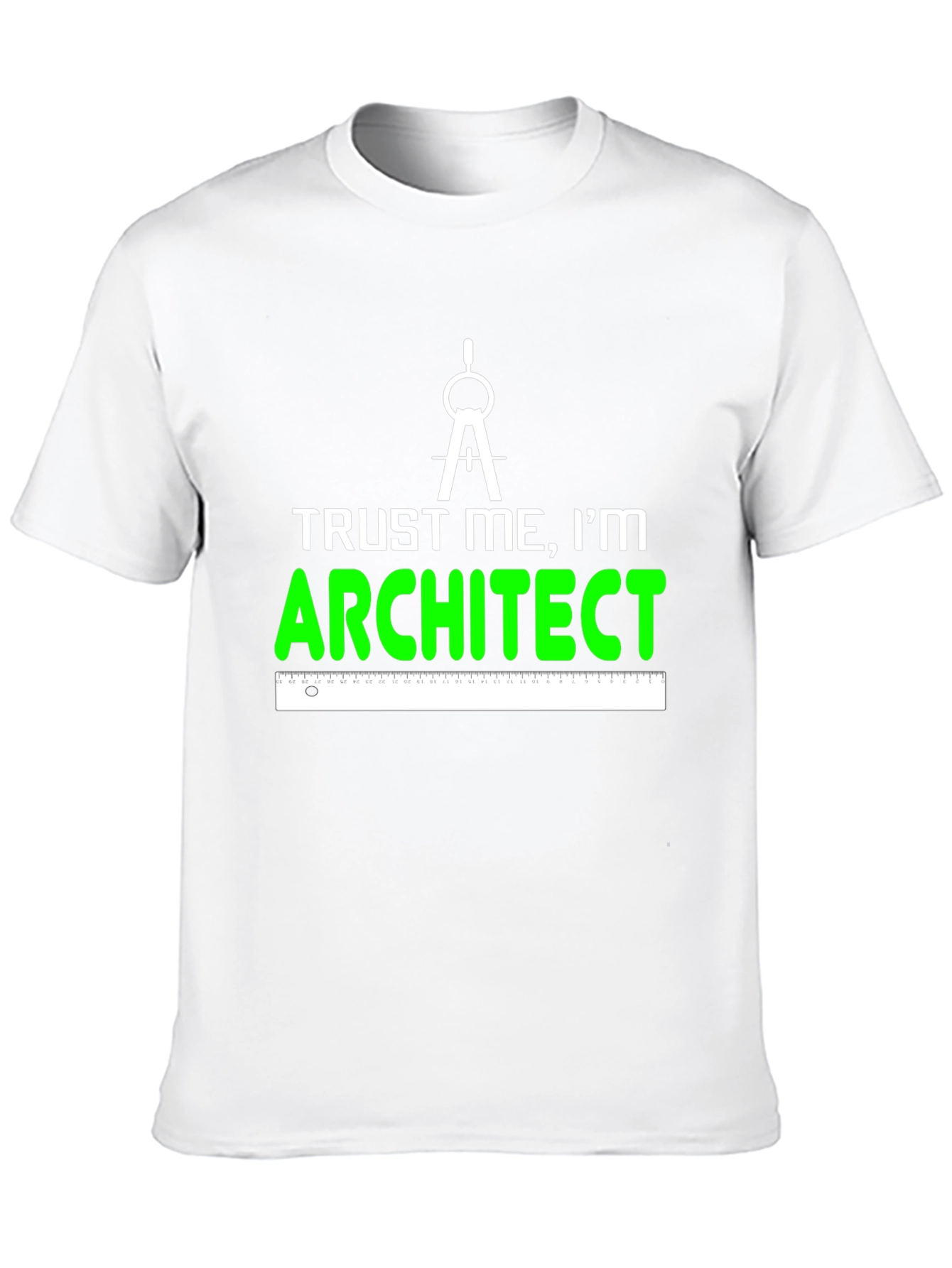 Trust Me Im An Architect Black Graphic Tee