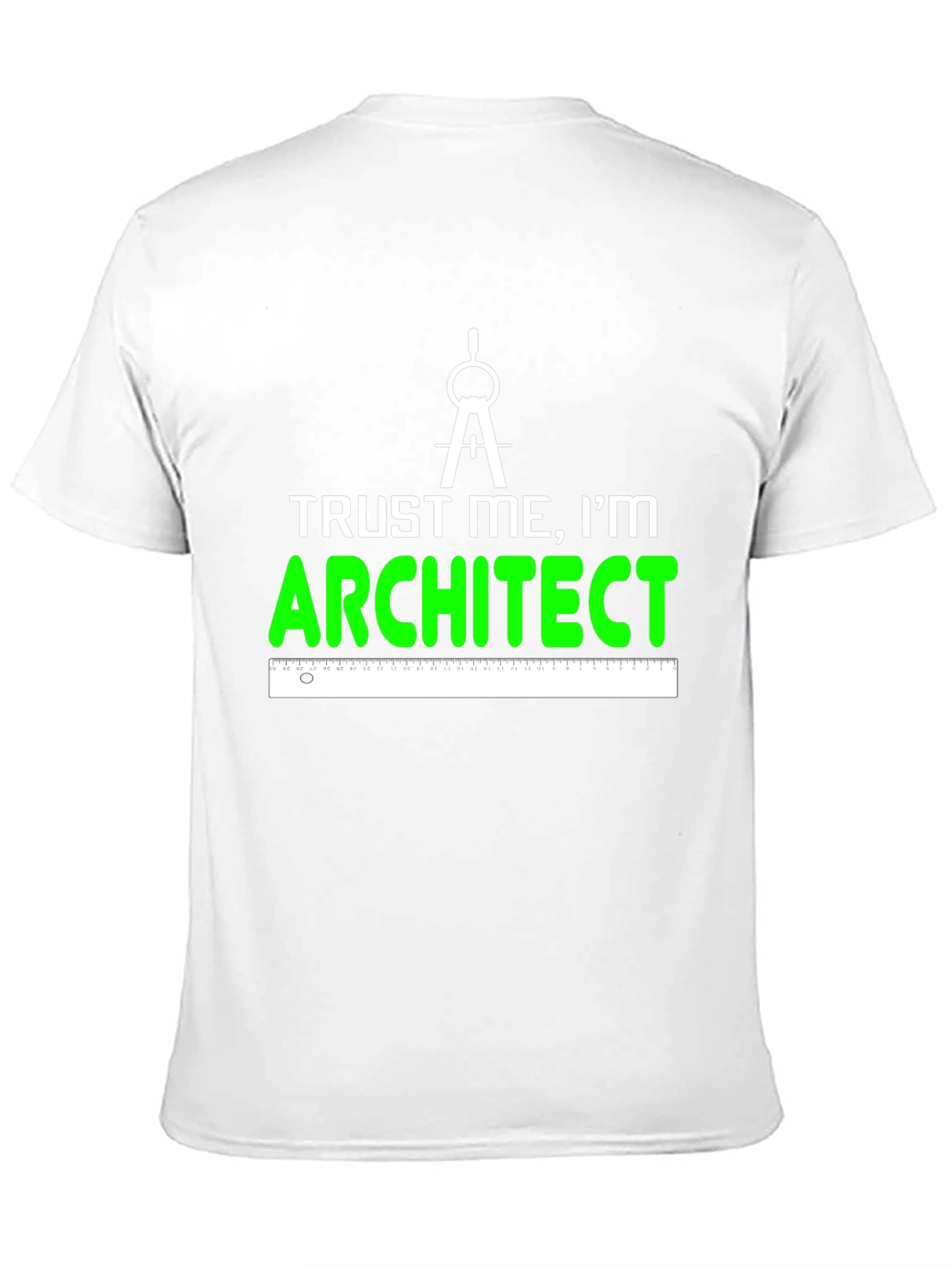 Trust Me Im An Architect Black Graphic Tee
