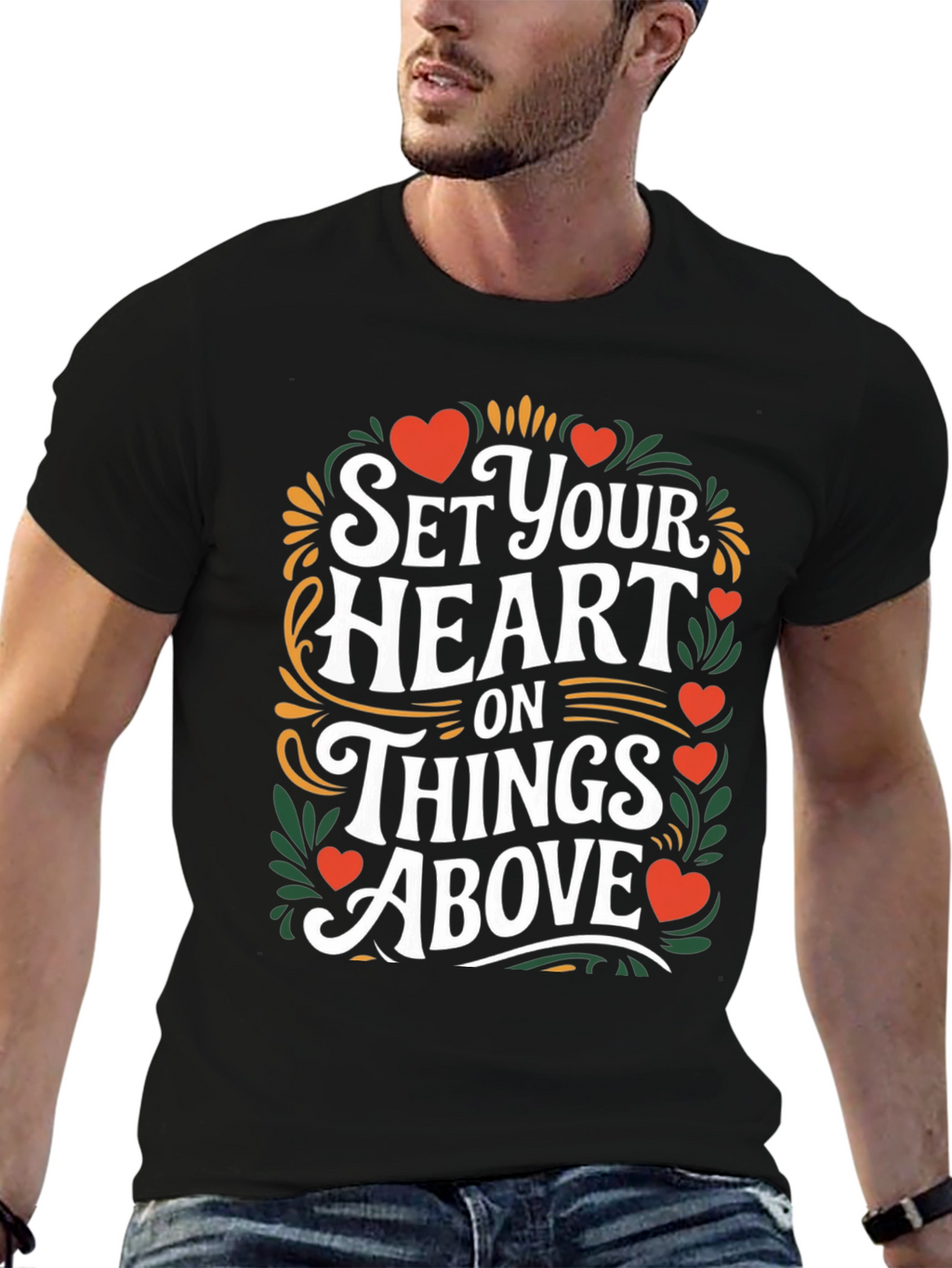 Heart on Things Graphic Tee