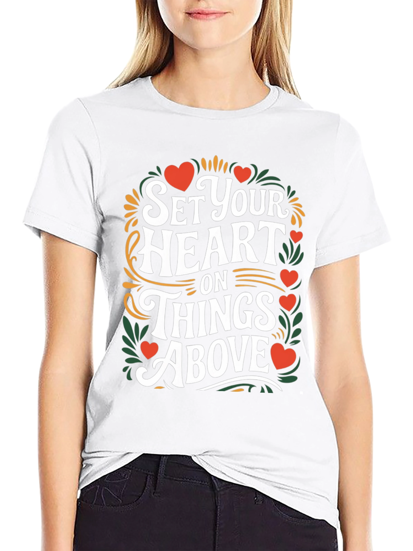 Heart on Things Graphic Tee