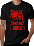 Mystic Red Symbol Black T-Shirt